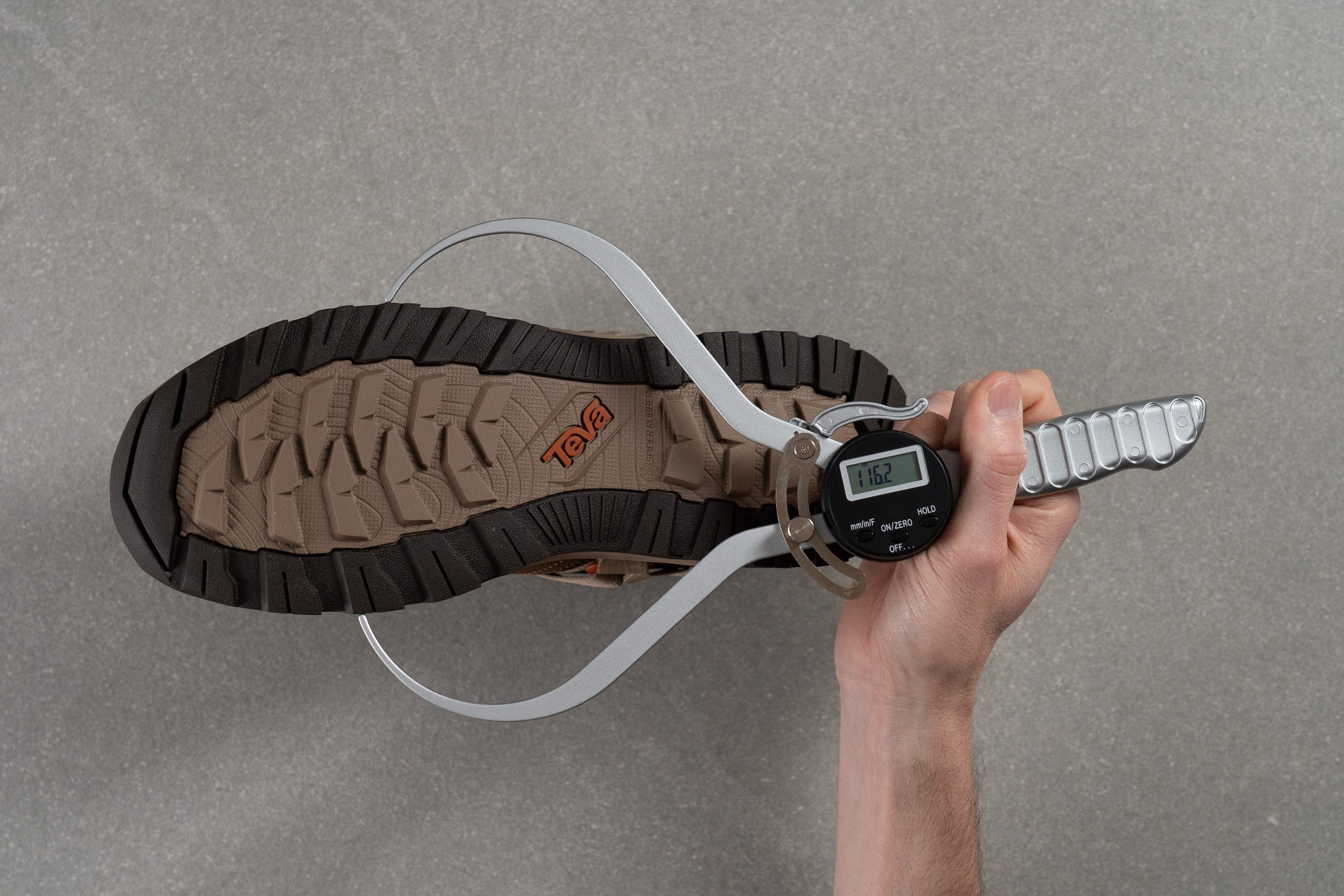 Teva Hurricane XLT3 Closed Toe Midsole width - forefoot