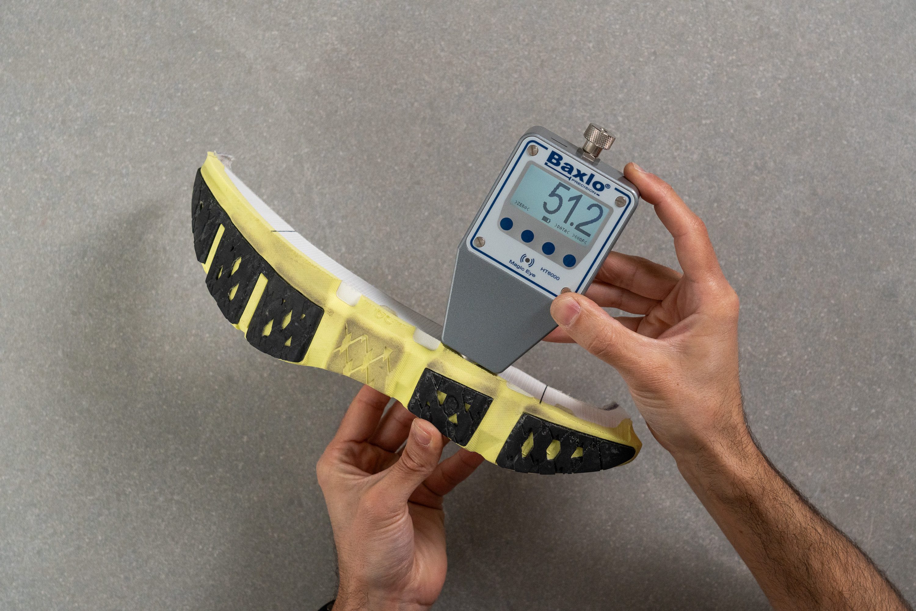 On Cloudmonster 3 Hyper Secondary foam softness