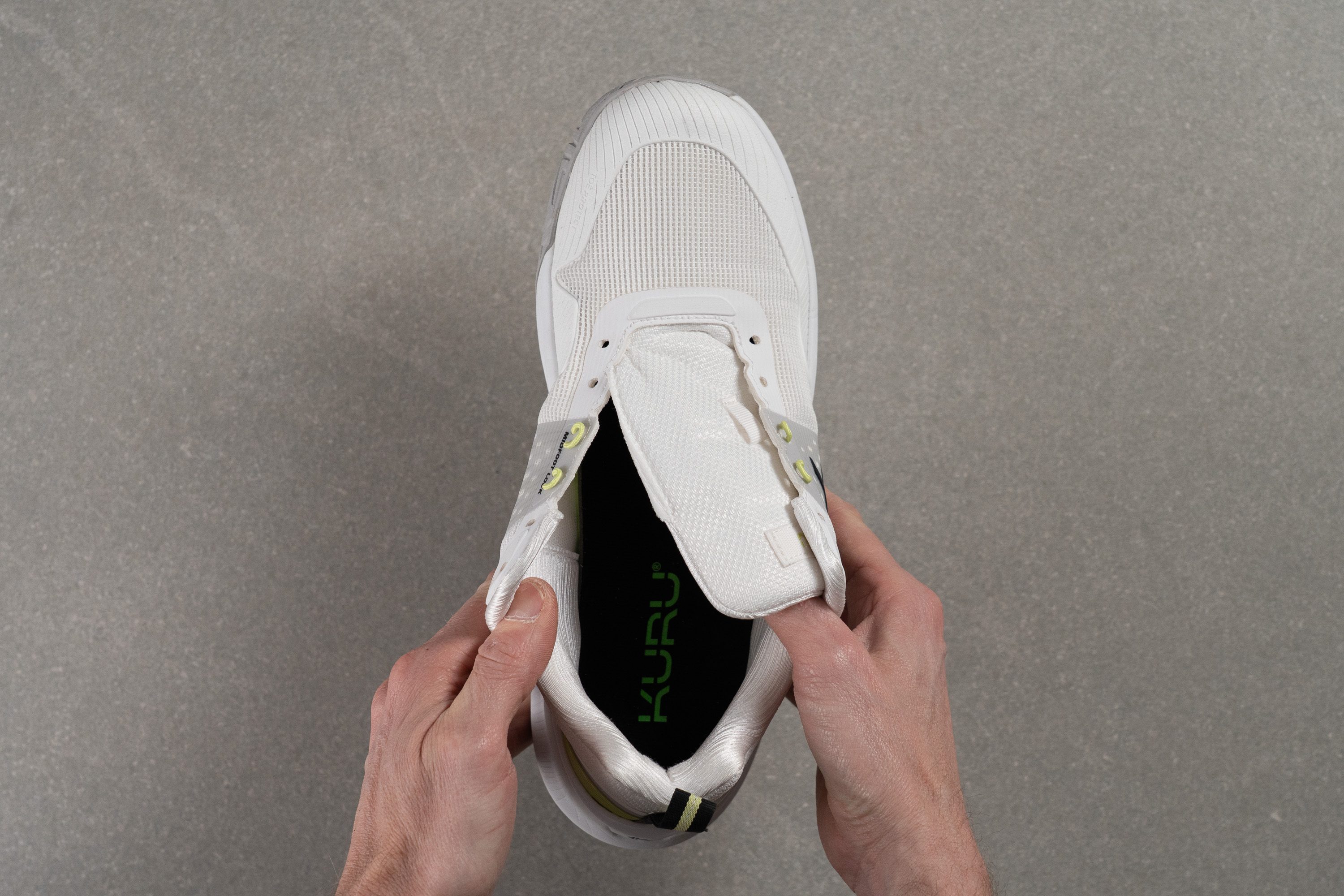 KURU Velocity Tongue: gusset type