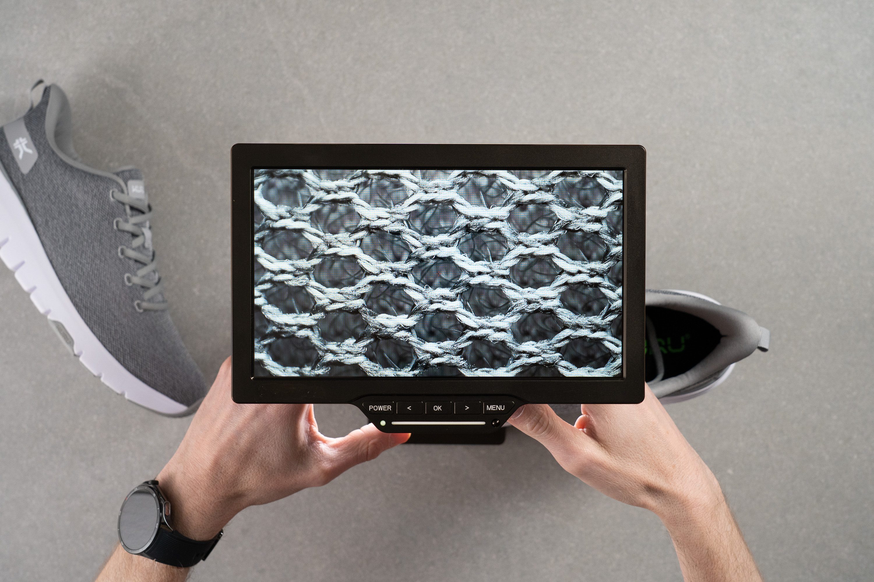 KURU FLEX Via Breathability Microscope test