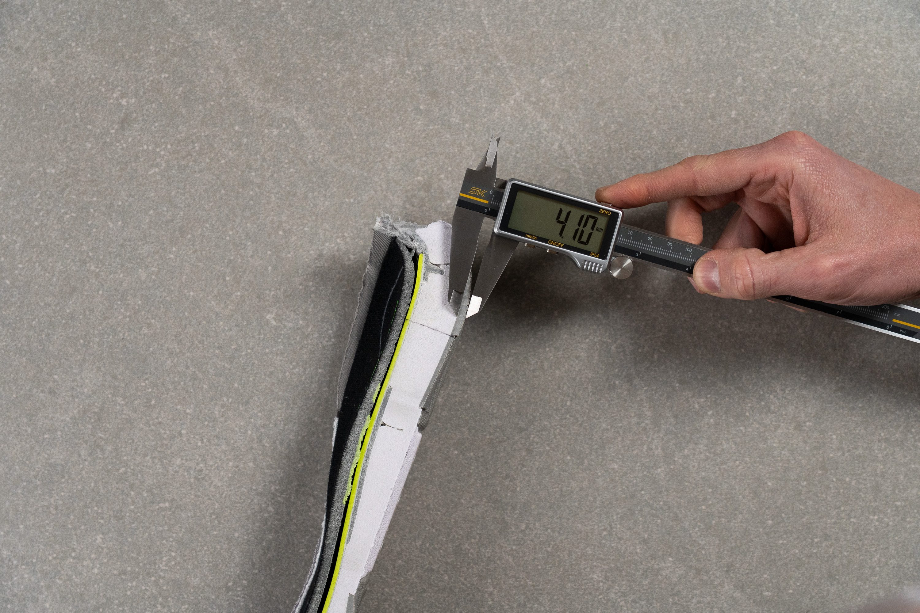 KURU FLEX Via Outsole thickness