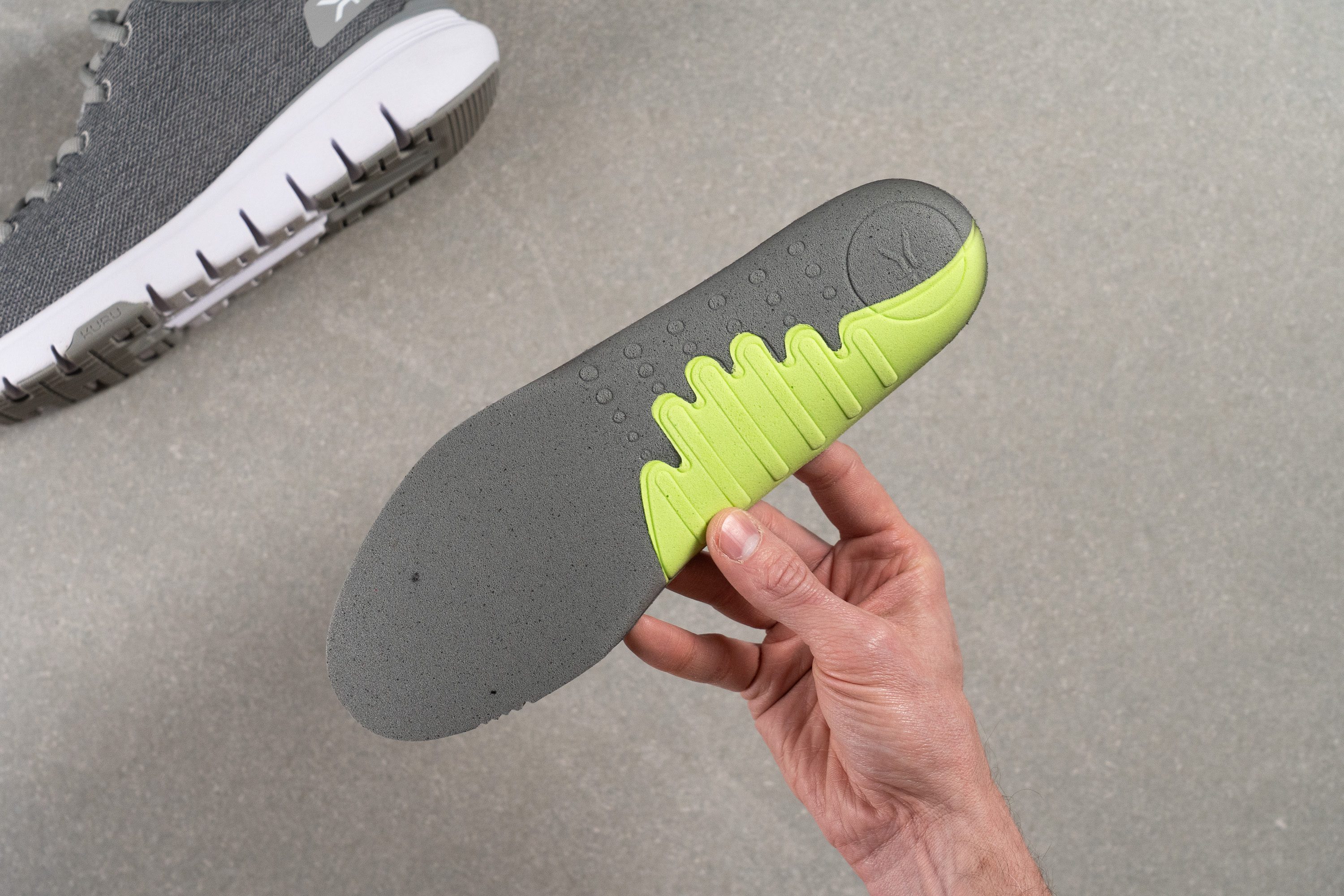 KURU FLEX Via Removable insole bottom