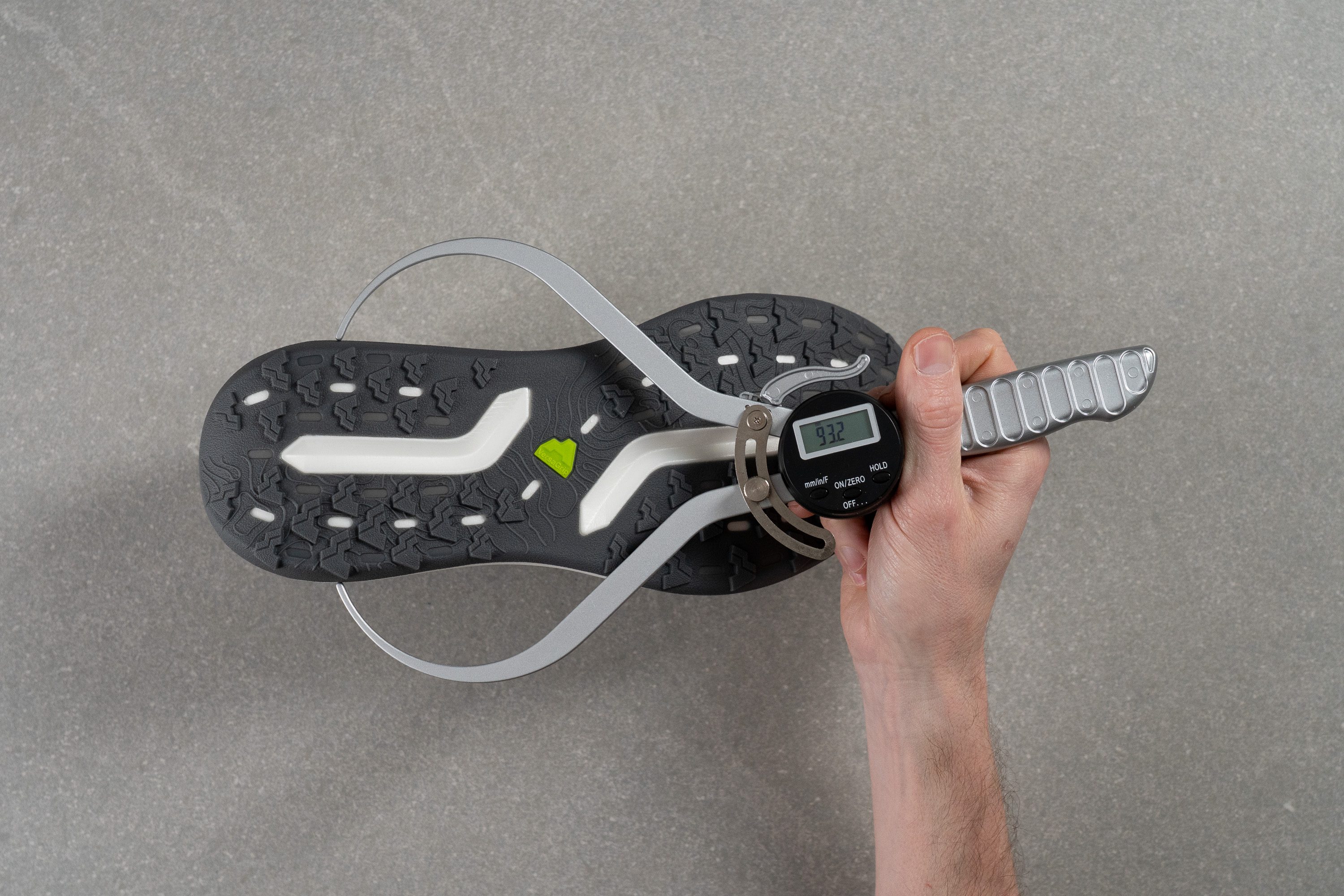 Mount to Coast H1 Midsole width - heel