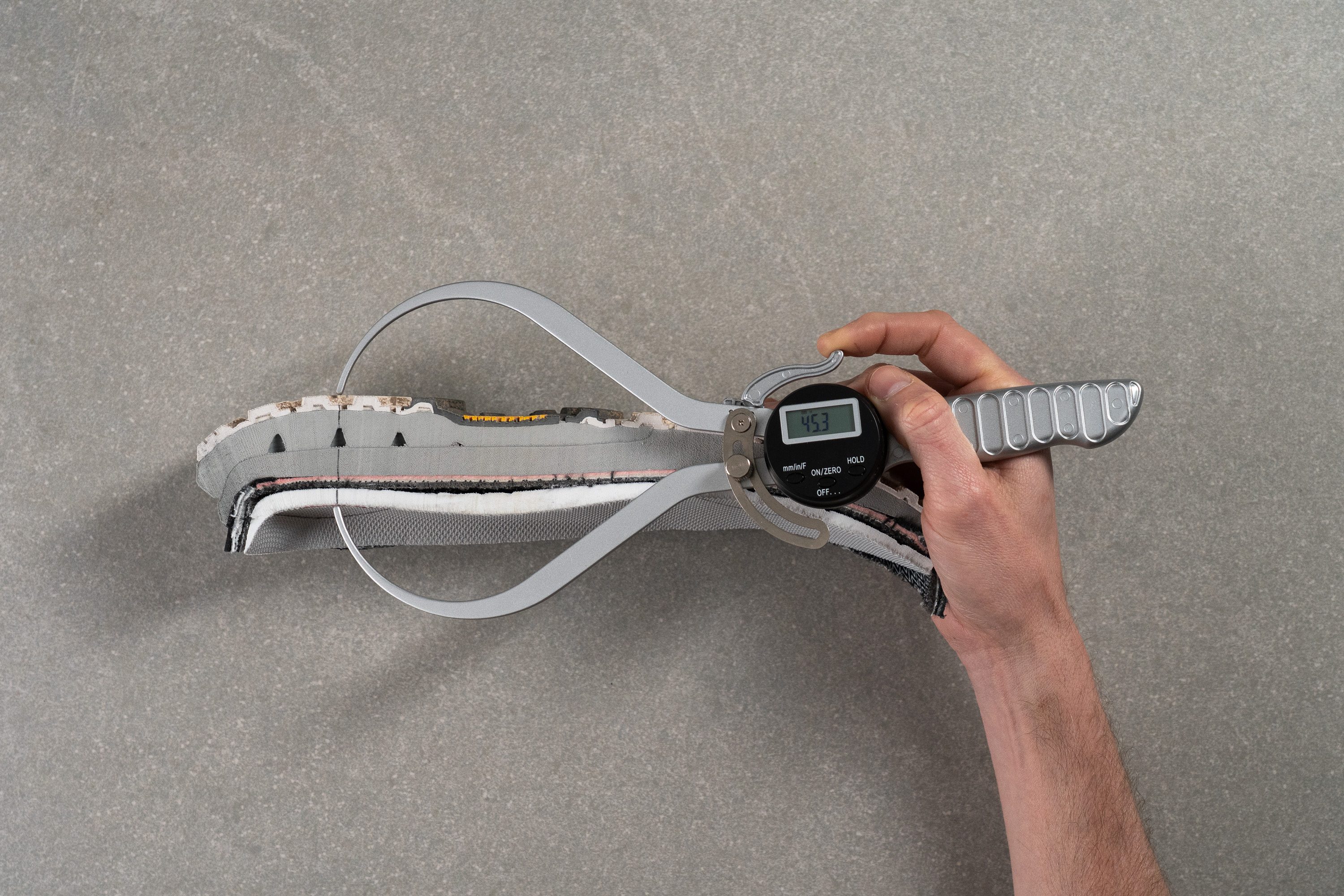 NORTIV 8 DualStride Armadillo FieldLite Mid WaterproofPRO Heel stack