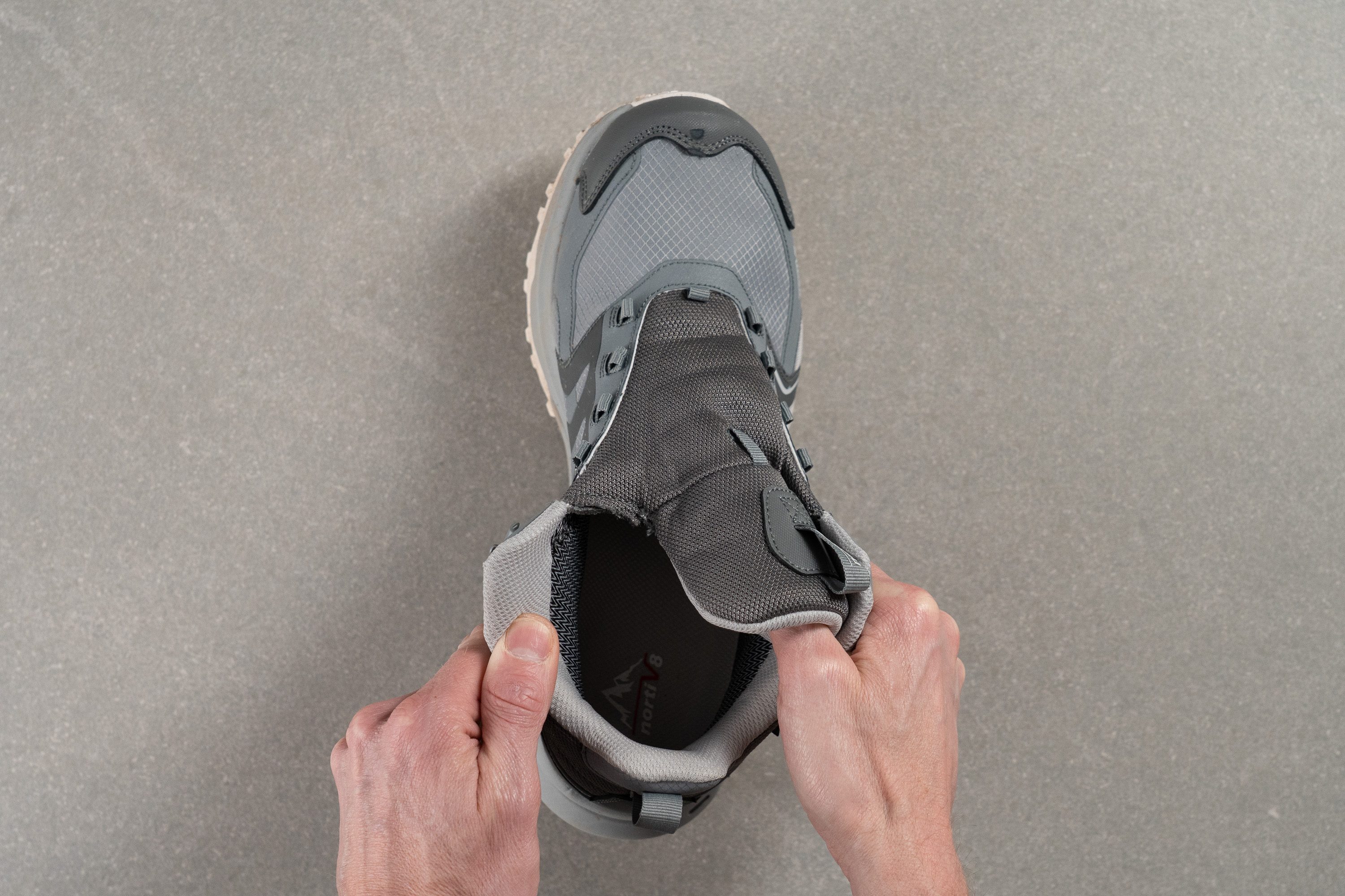 NORTIV 8 DualStride Armadillo FieldLite Mid WaterproofPRO Tongue: gusset type