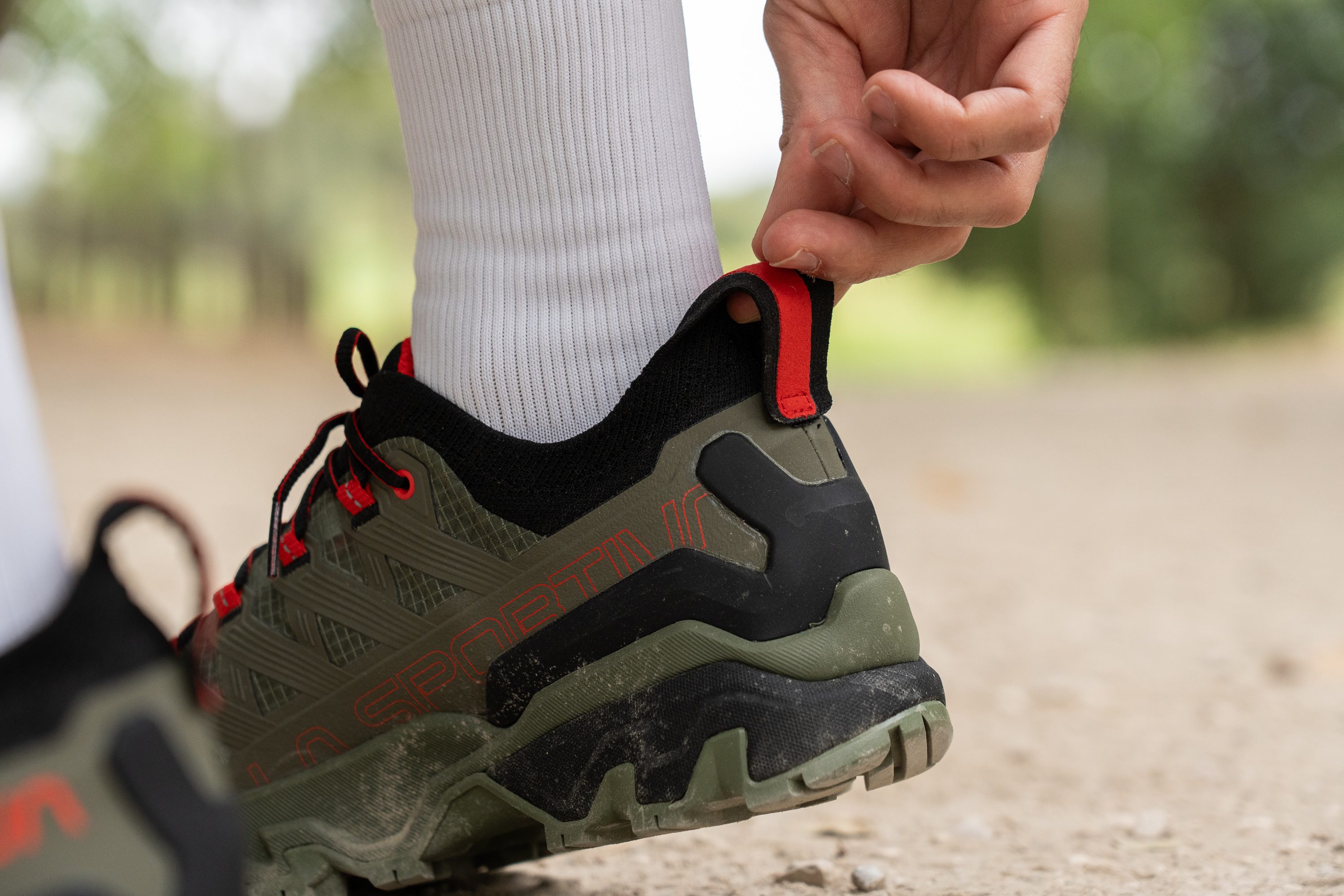 La Sportiva Ultra Raptor 3 Heel tab