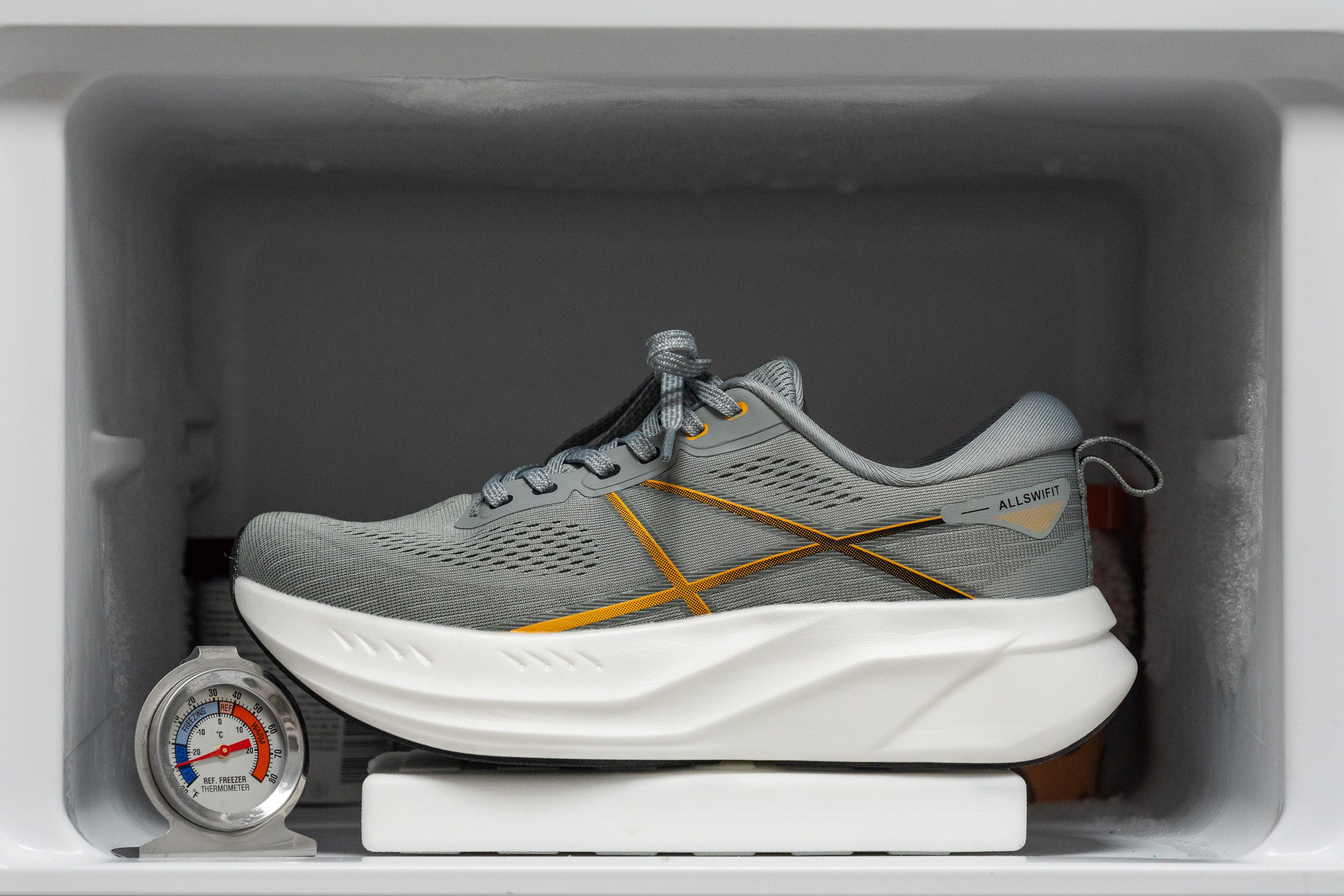 ALLSWIFIT Active5K Midsole softness in cold (%)