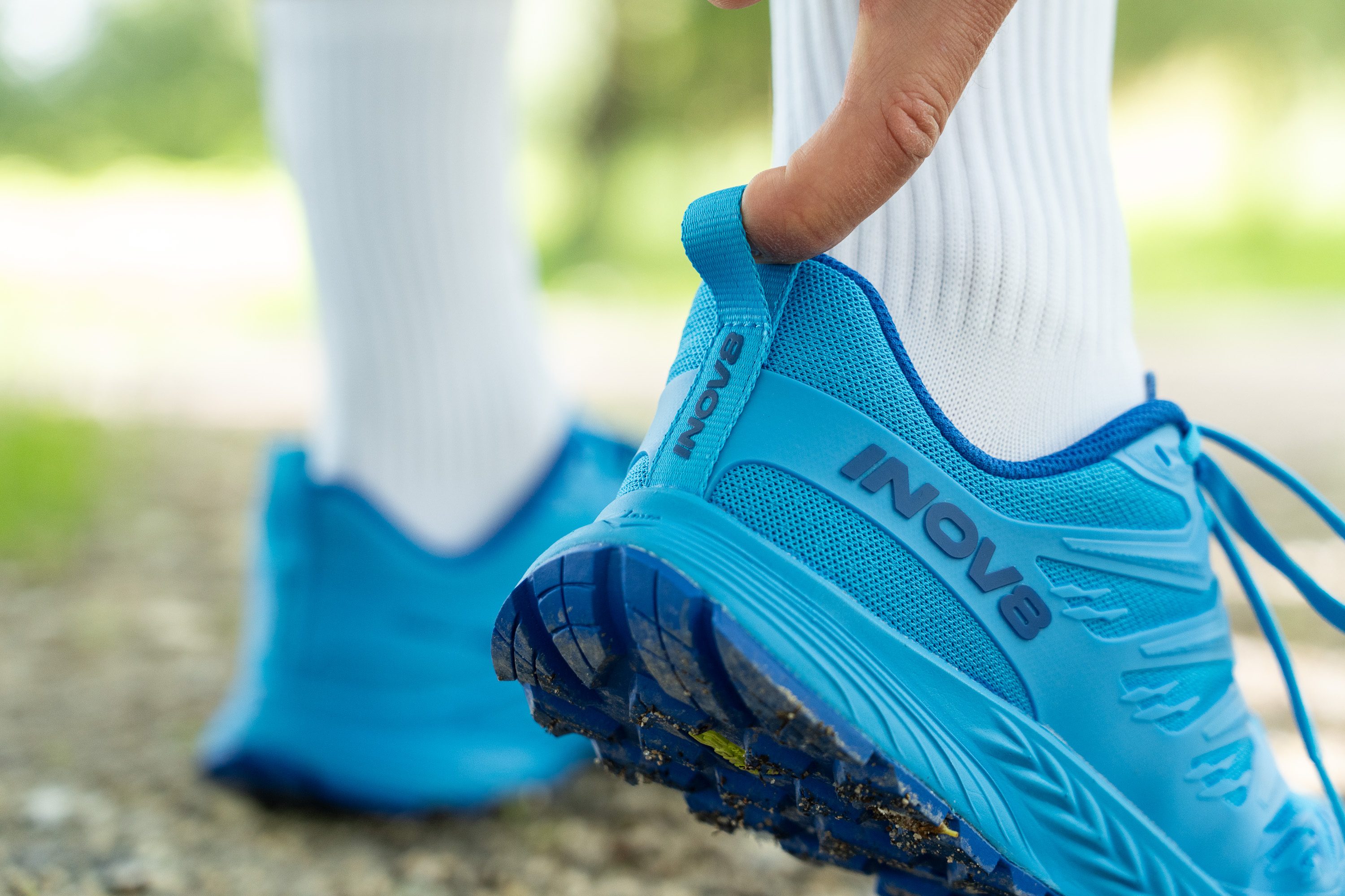 Inov8 TrailFly Speed v2 Heel tab