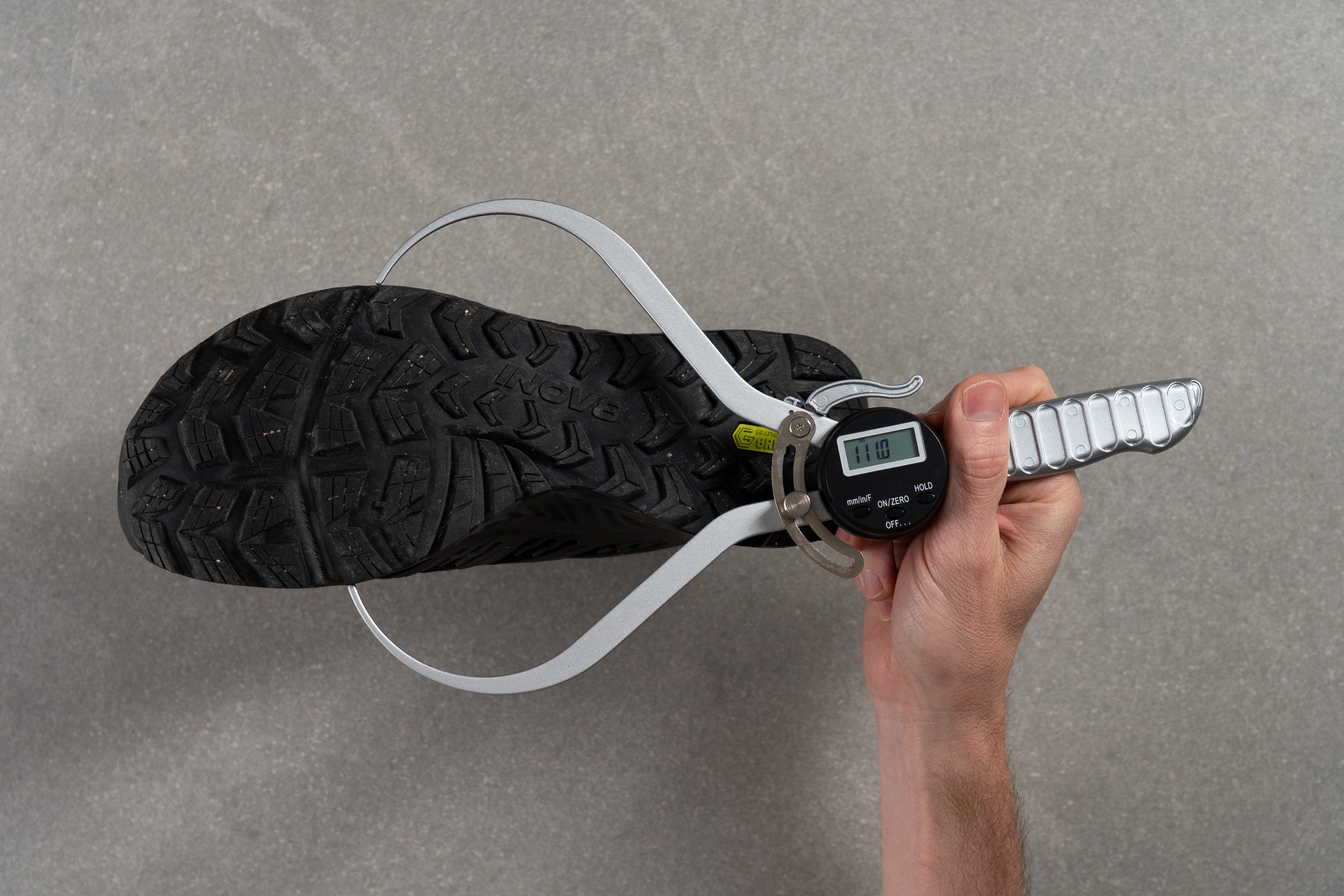 Inov8 Trailfly v2 Midsole width - forefoot