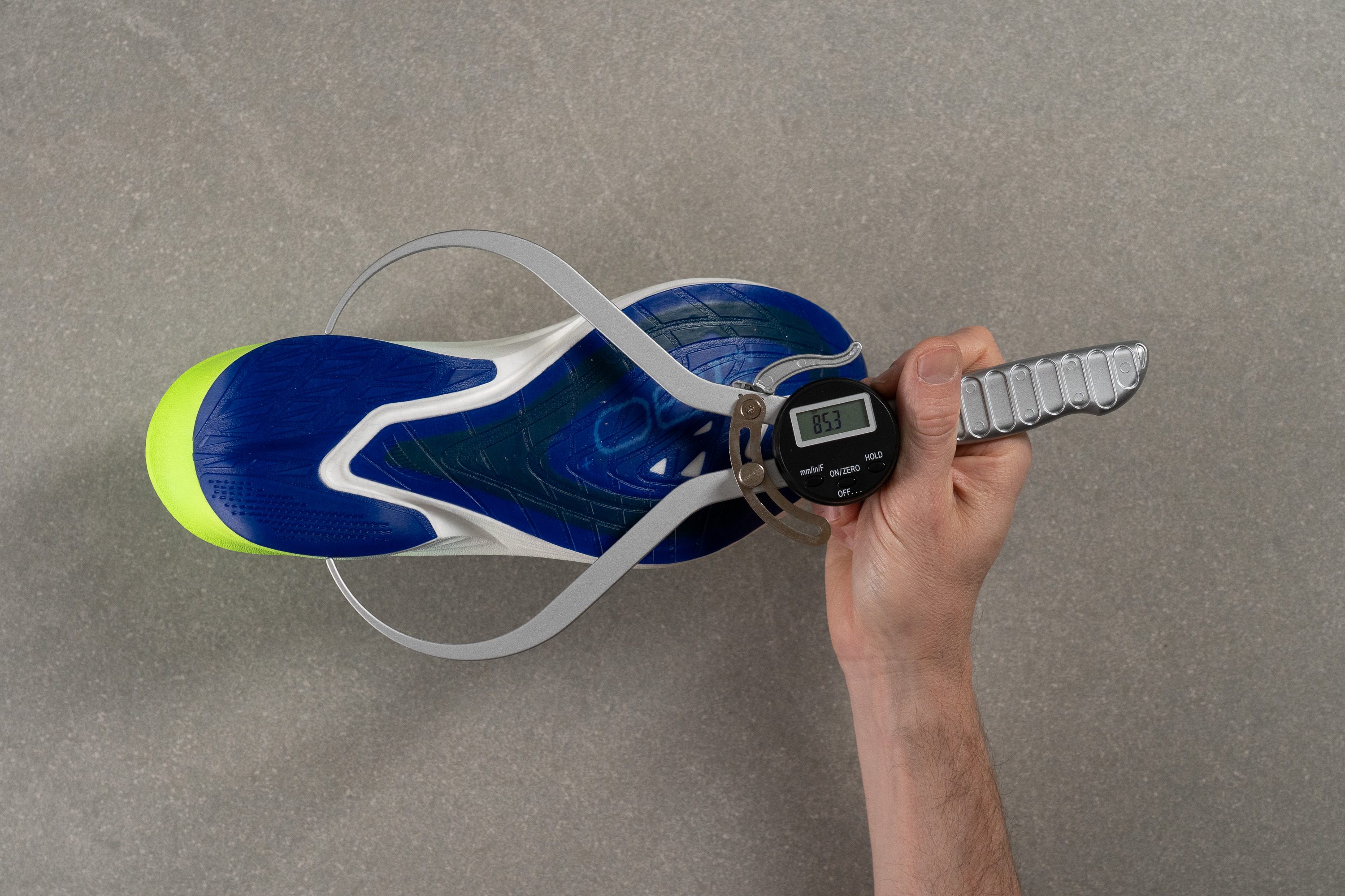 ANTA Mach 6 Pro Midsole width - heel