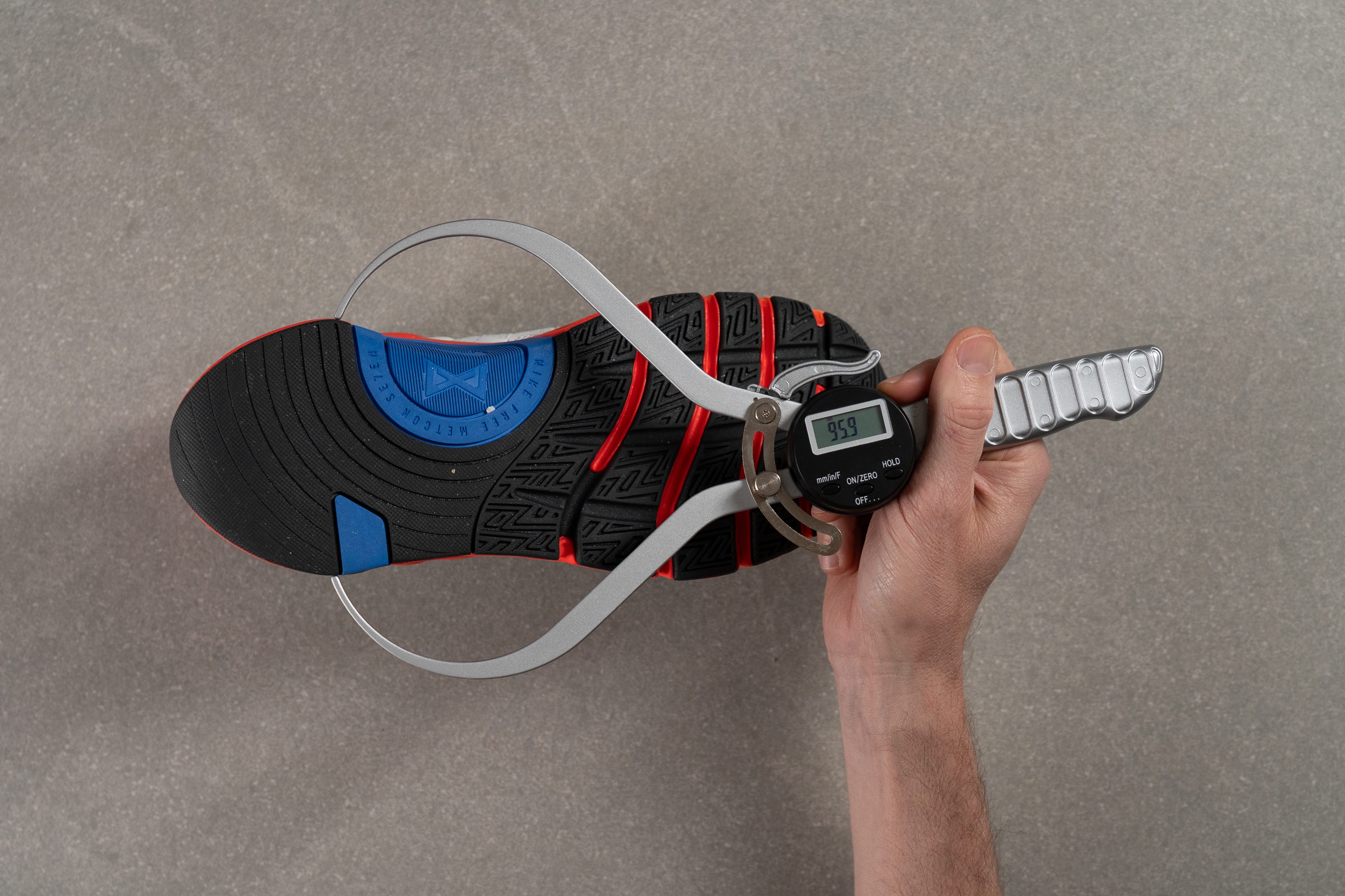 Nike Free Metcon 7 Midsole width - heel