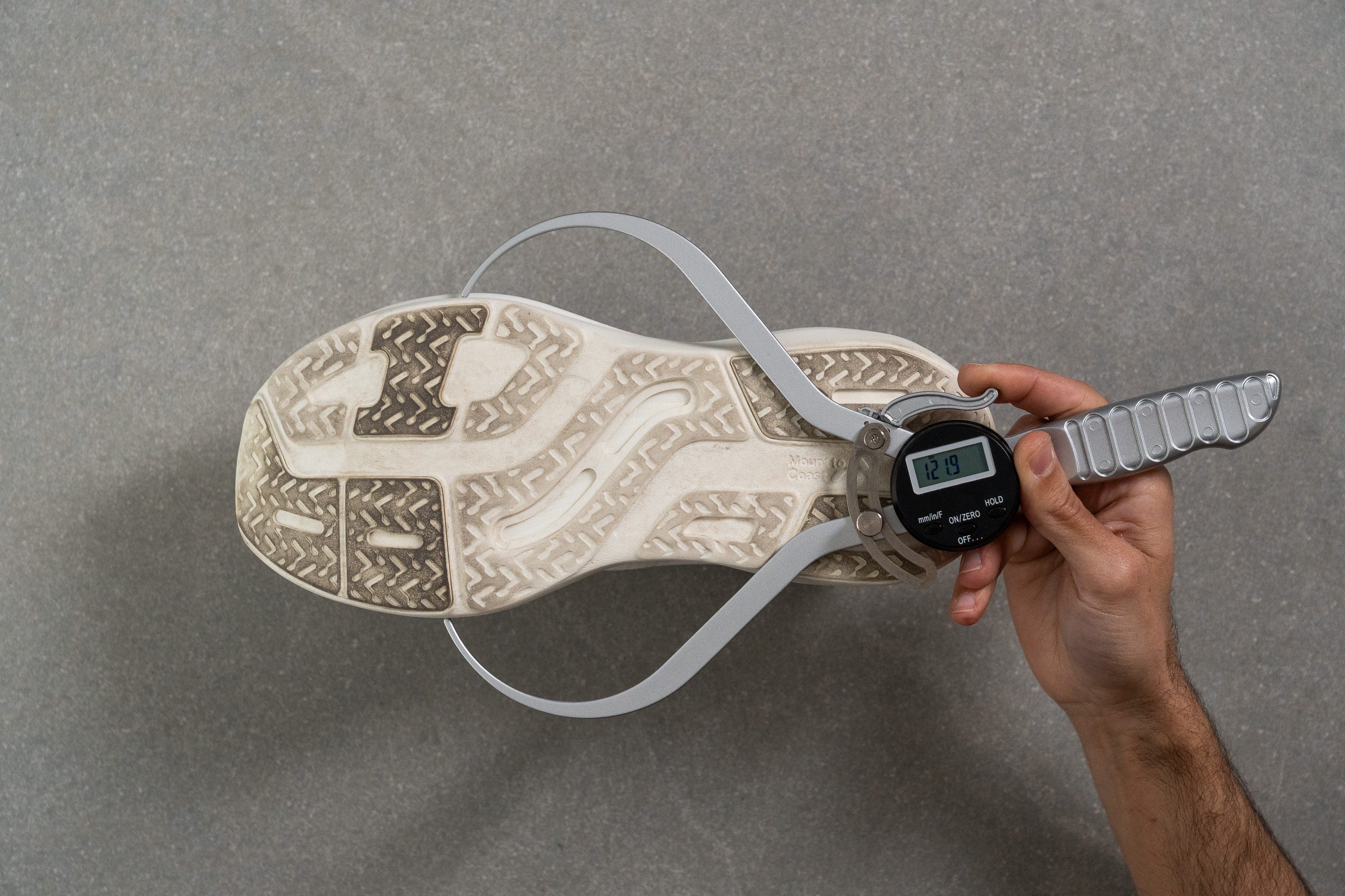 Mount to Coast C1 Midsole width - forefoot