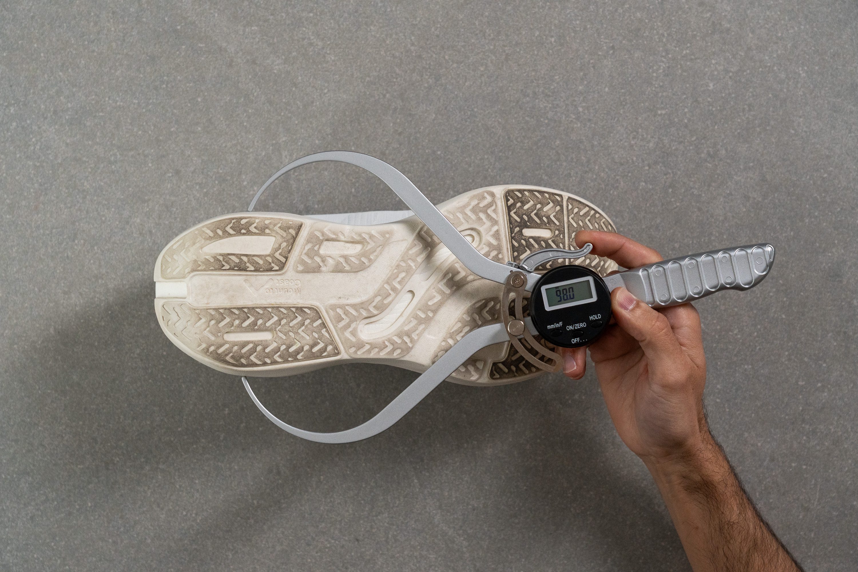 Mount to Coast C1 Midsole width - heel