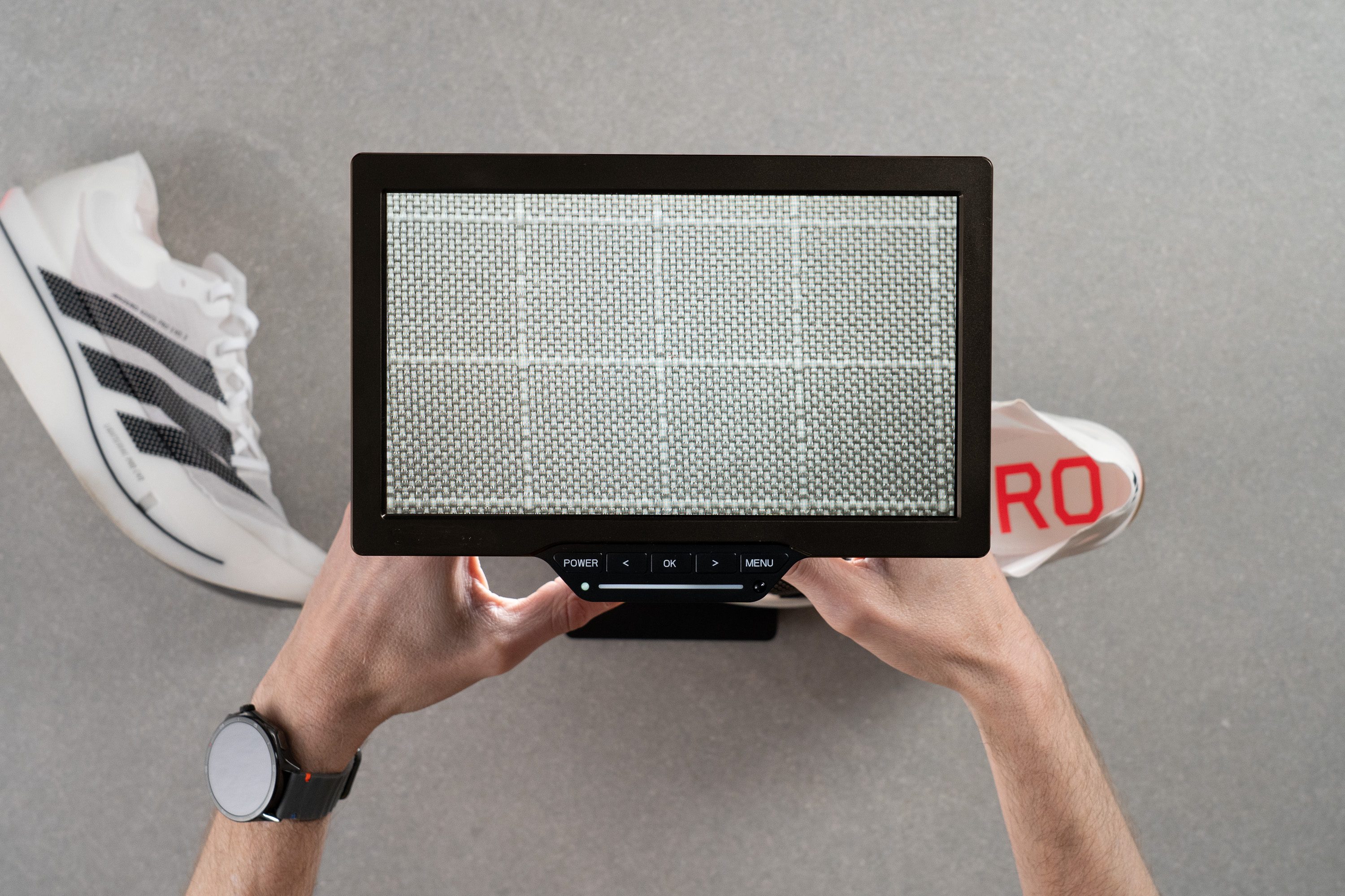 Adidas Adizero Adios Pro Evo 3 microscope