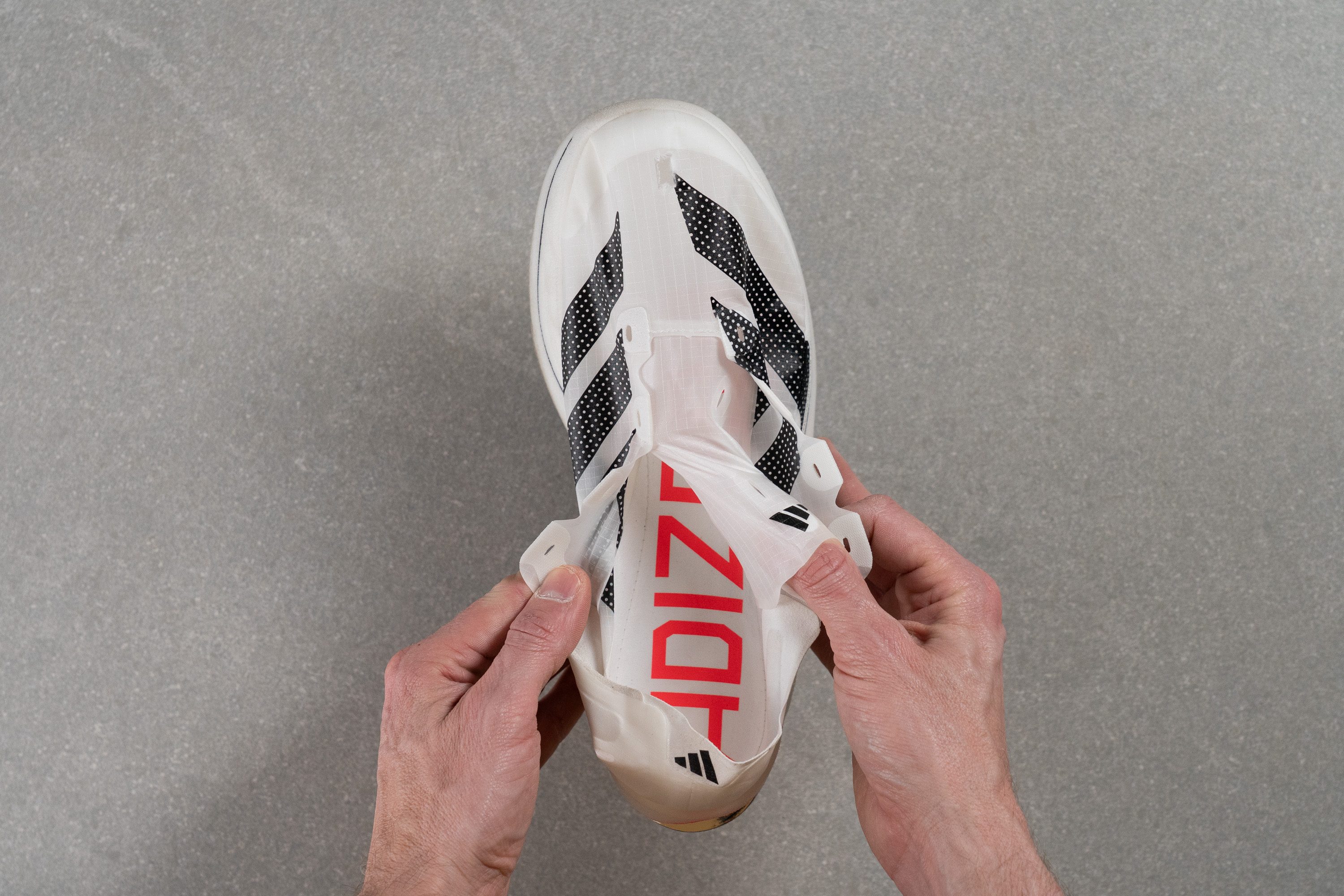 Adidas Adizero Adios Pro Evo 3 Tongue: gusset type