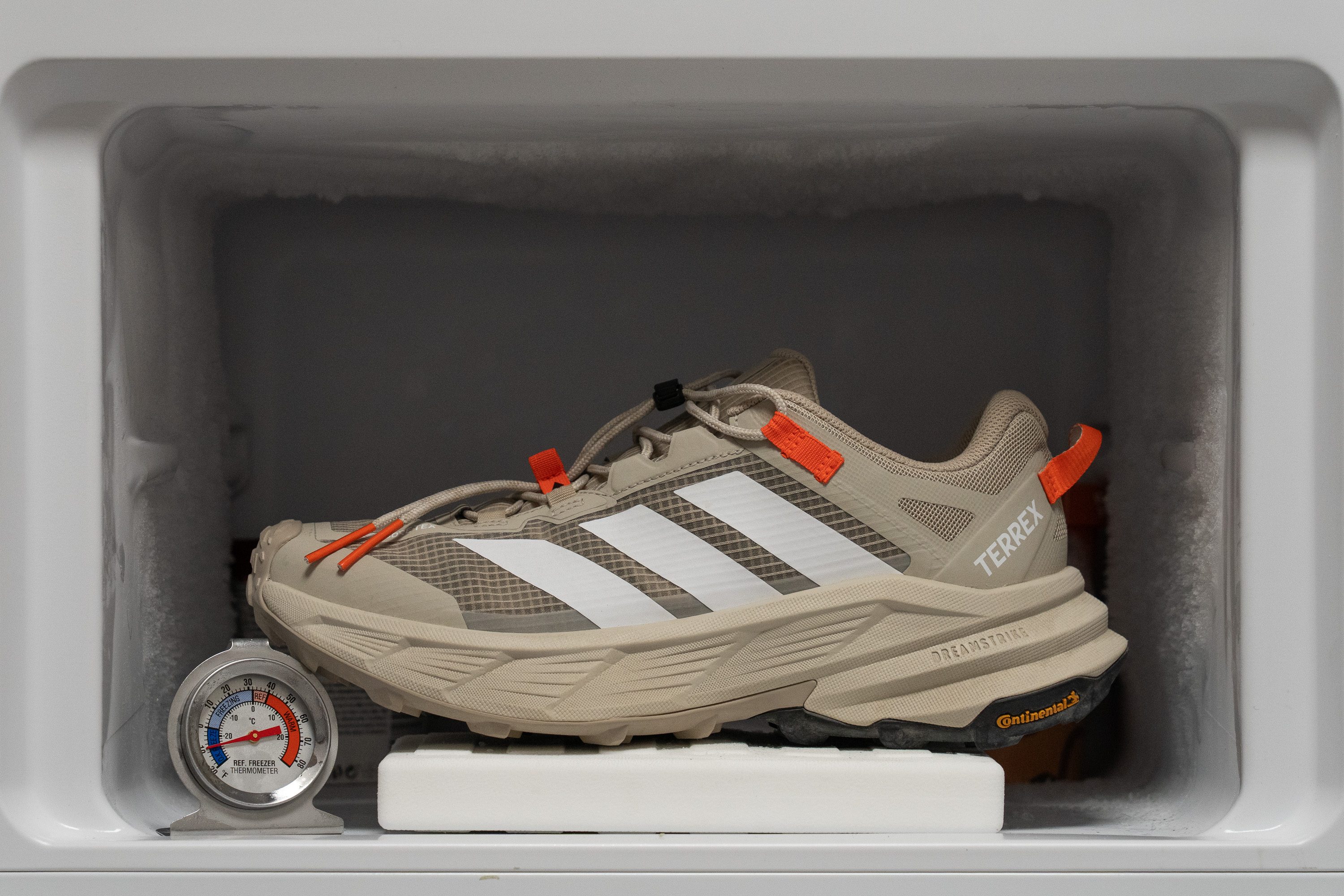 adidas Terrex Freehiker SL GTX Midsole softness in cold (%)