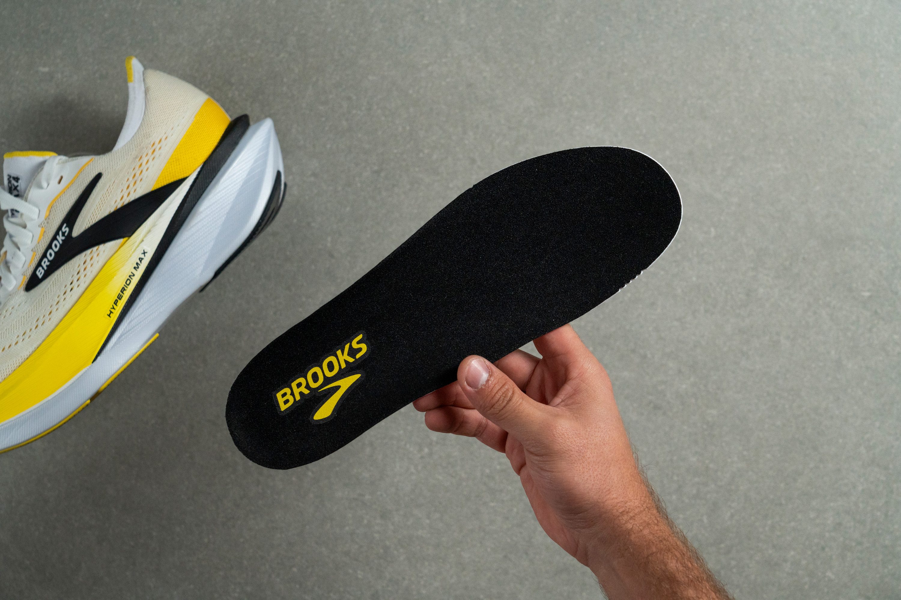 Brooks Hyperion Max 4 Removable insole