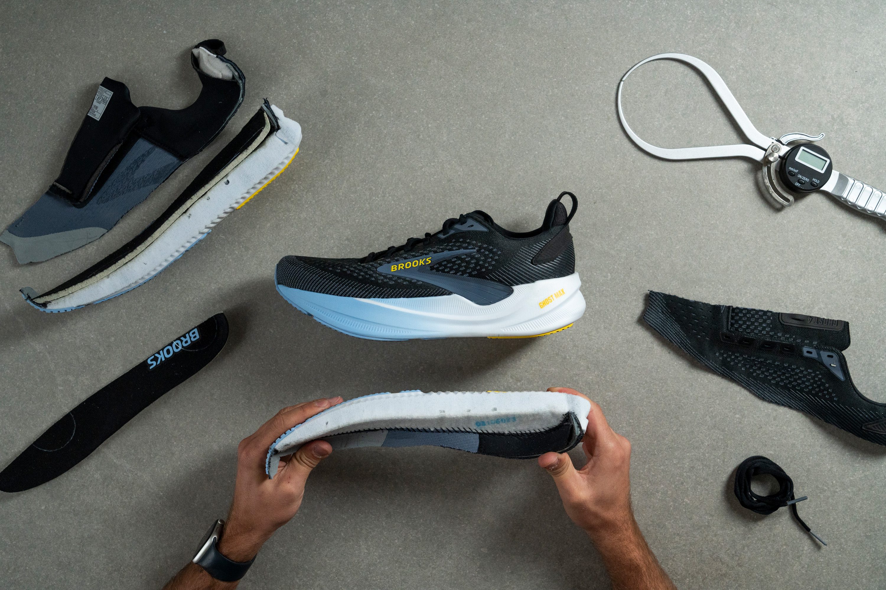 Brooks Ghost Max 4 parts