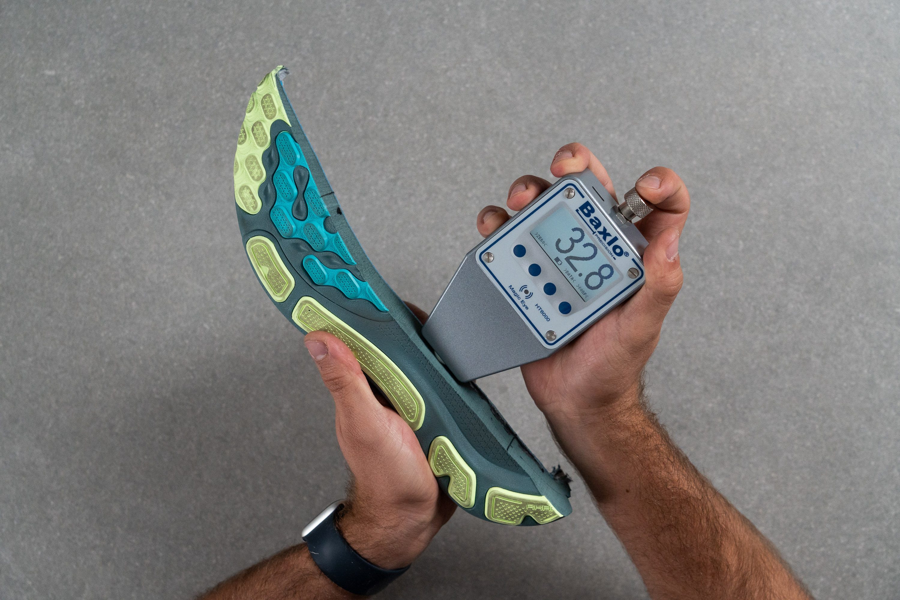 ASICS Gel Kayano 33 Midsole softness