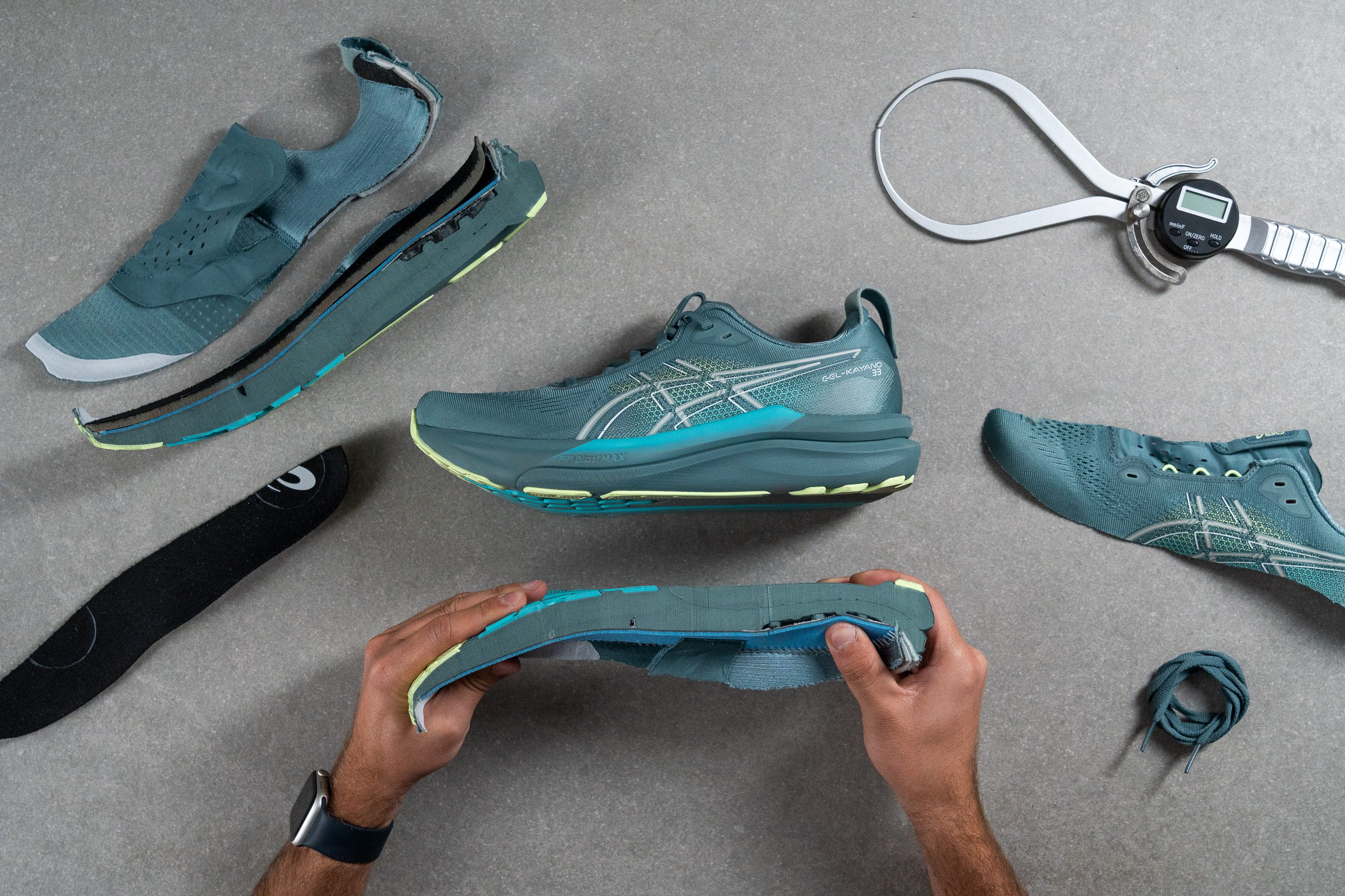 ASICS Gel Kayano 33 parts