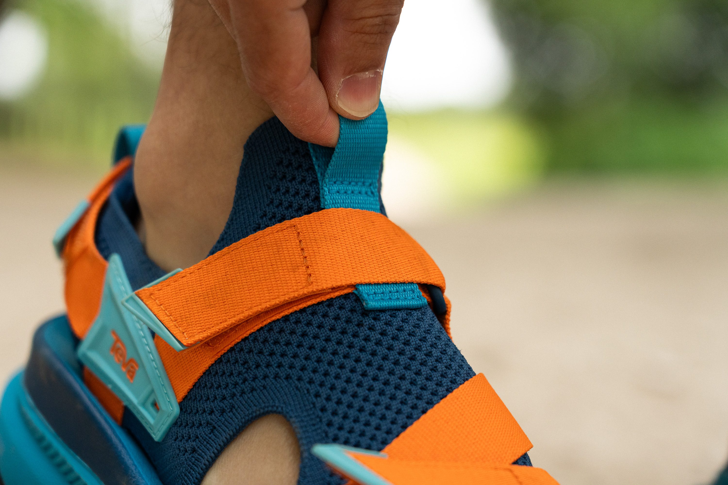 Teva Aventrail Sandal Heel tab front