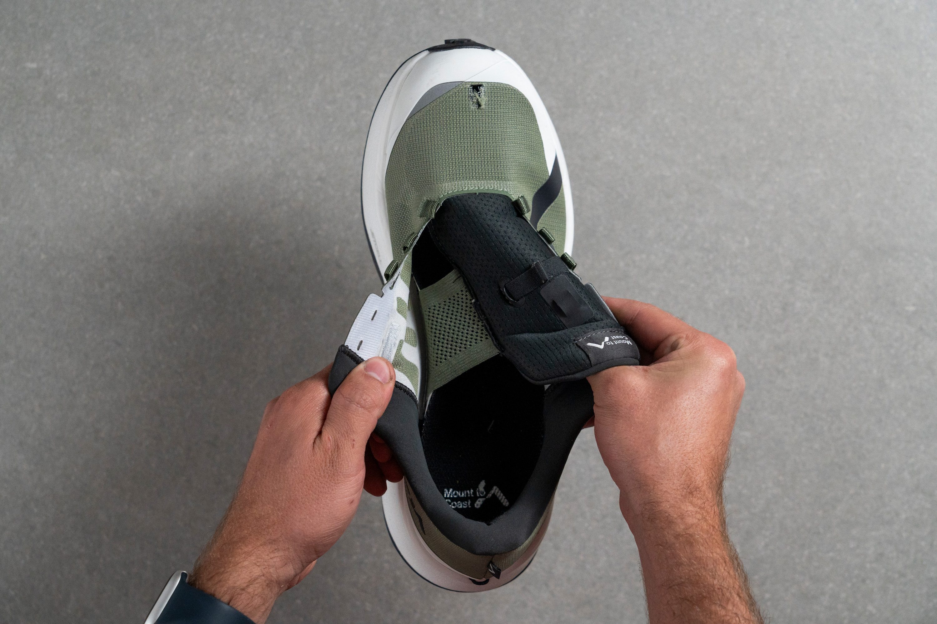 Mount to Coast M1 Tongue: gusset type