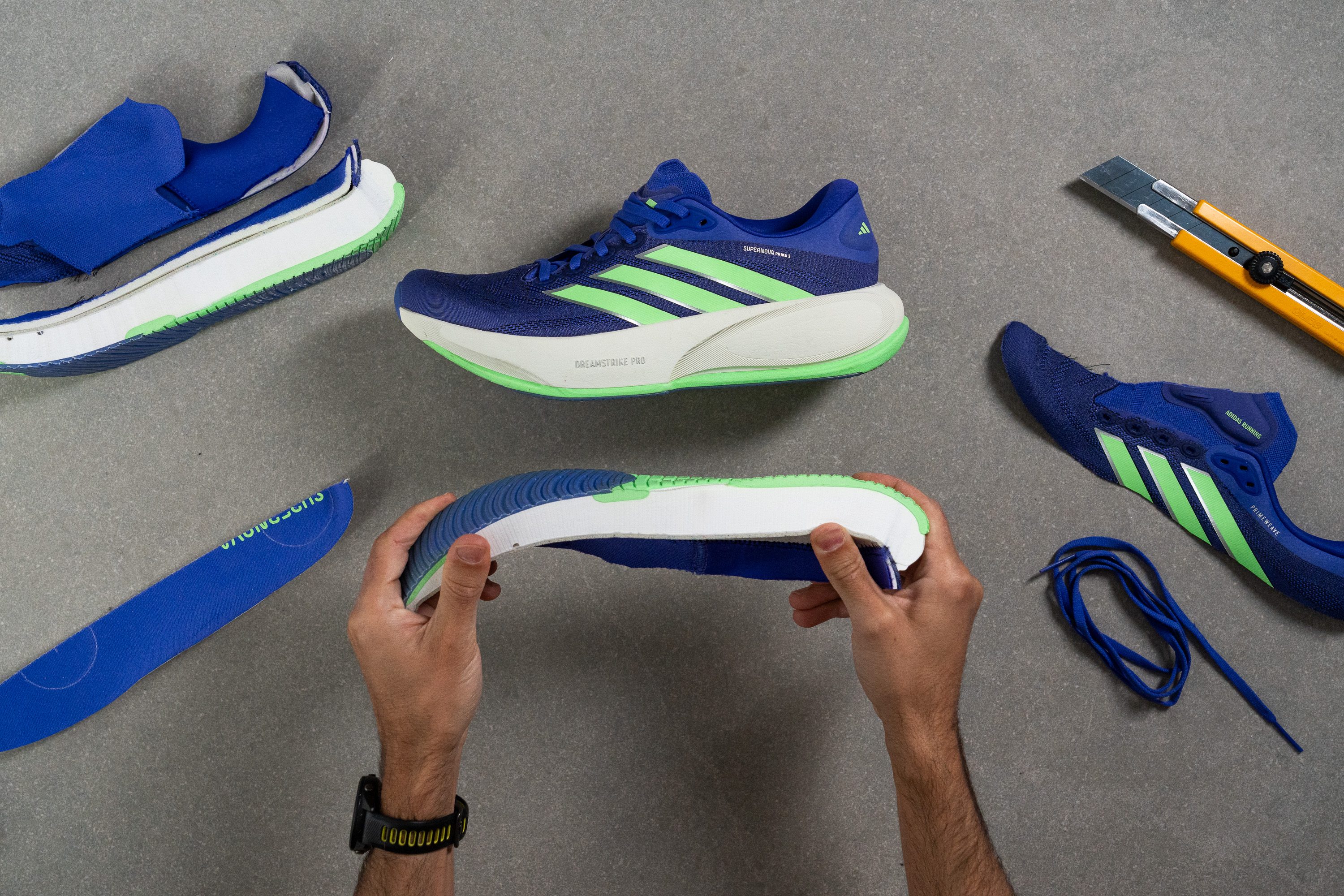 adidas Supernova Prima 3 parts