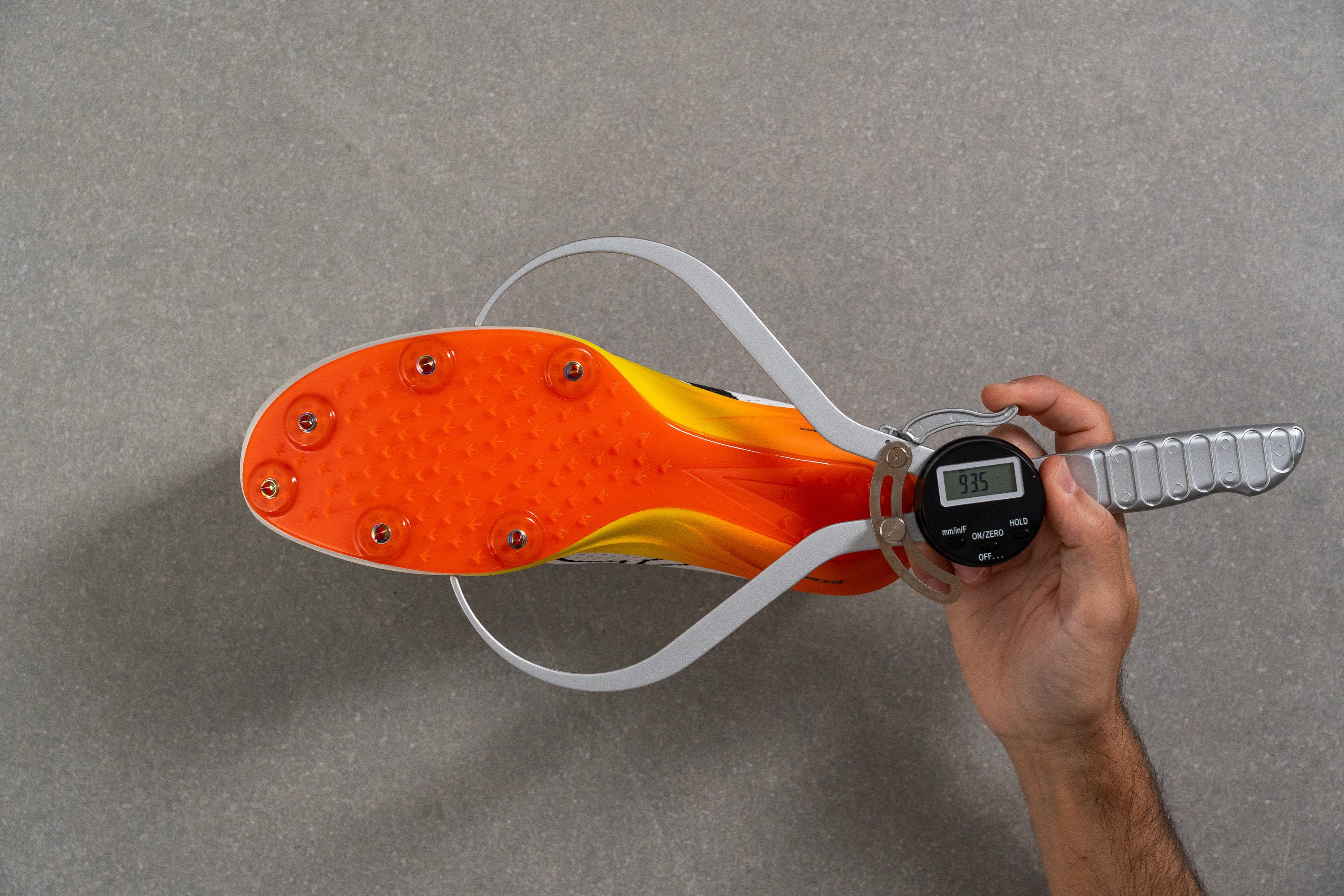 Ortuseight Aeroflash Midsole width - forefoot