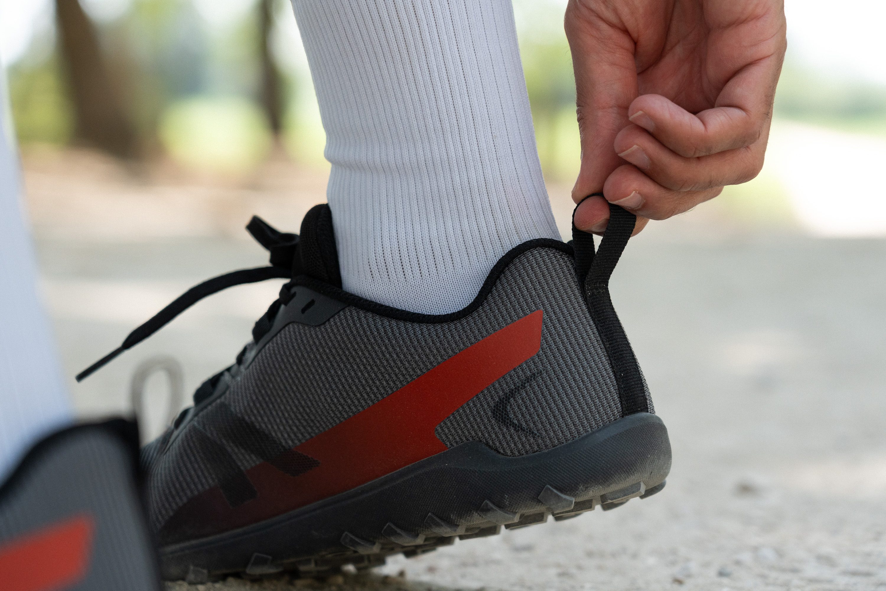 Xero Shoes Mesa Summit Heel tab