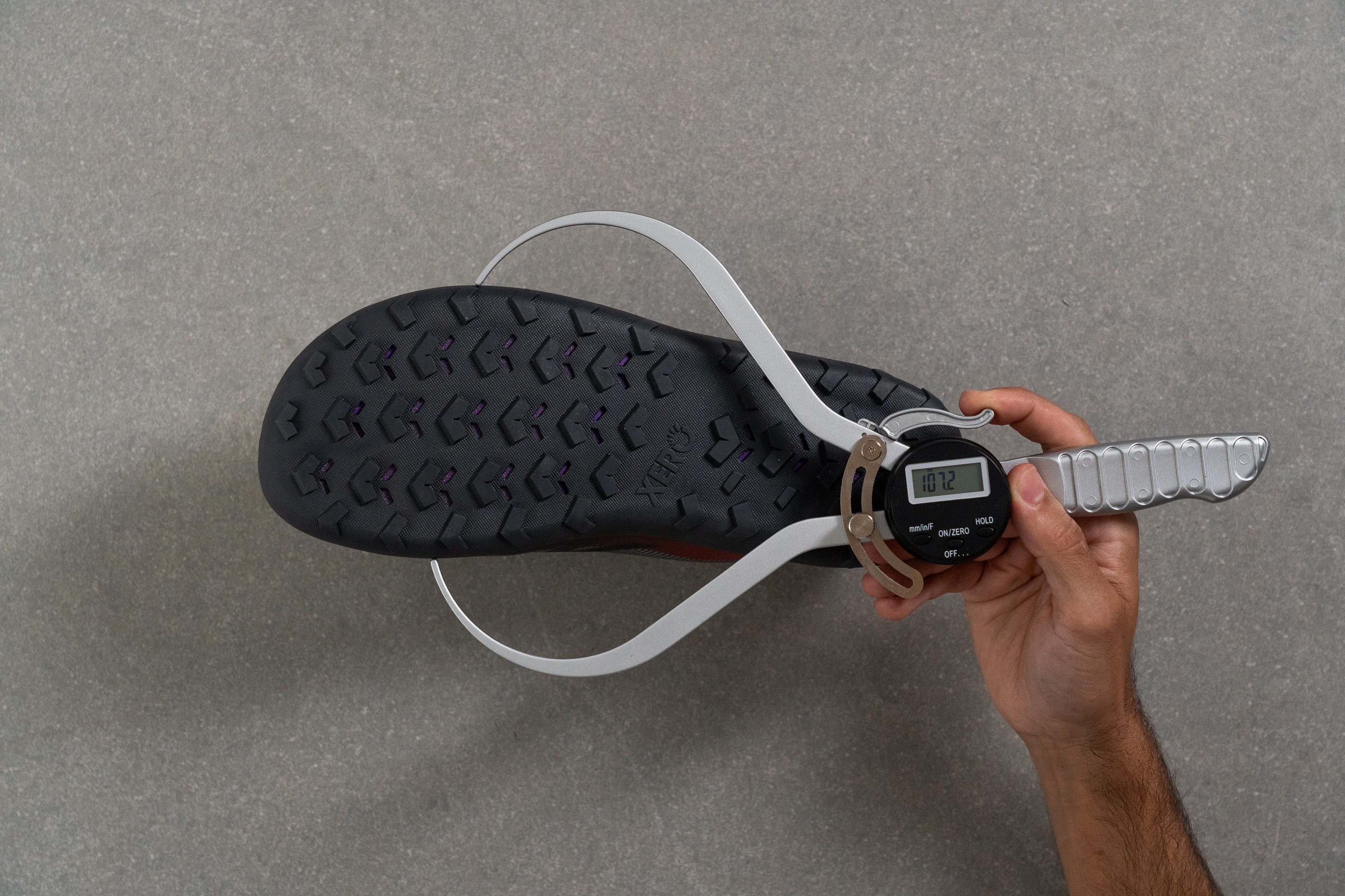 Xero Shoes Mesa Summit Midsole width - forefoot