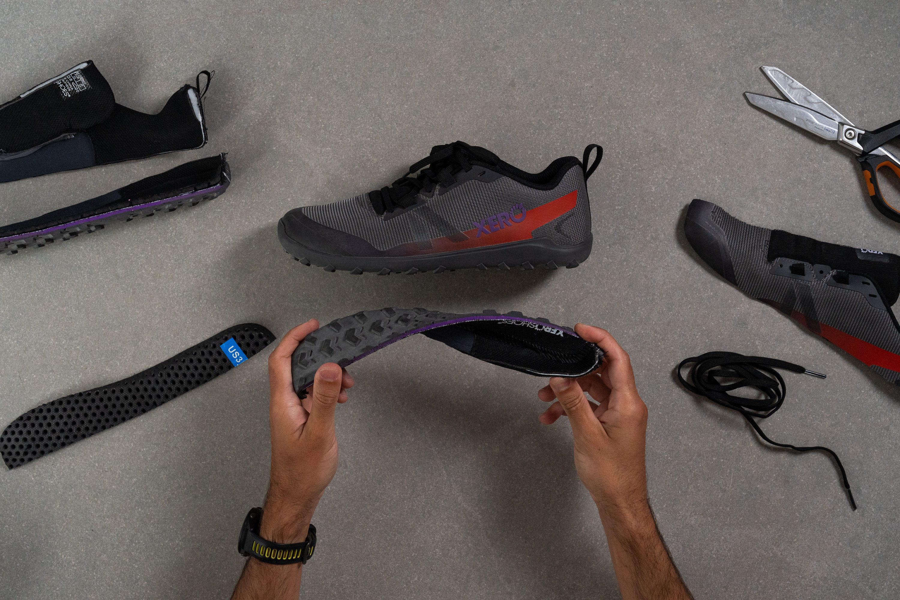 Xero Shoes Mesa Summit parts
