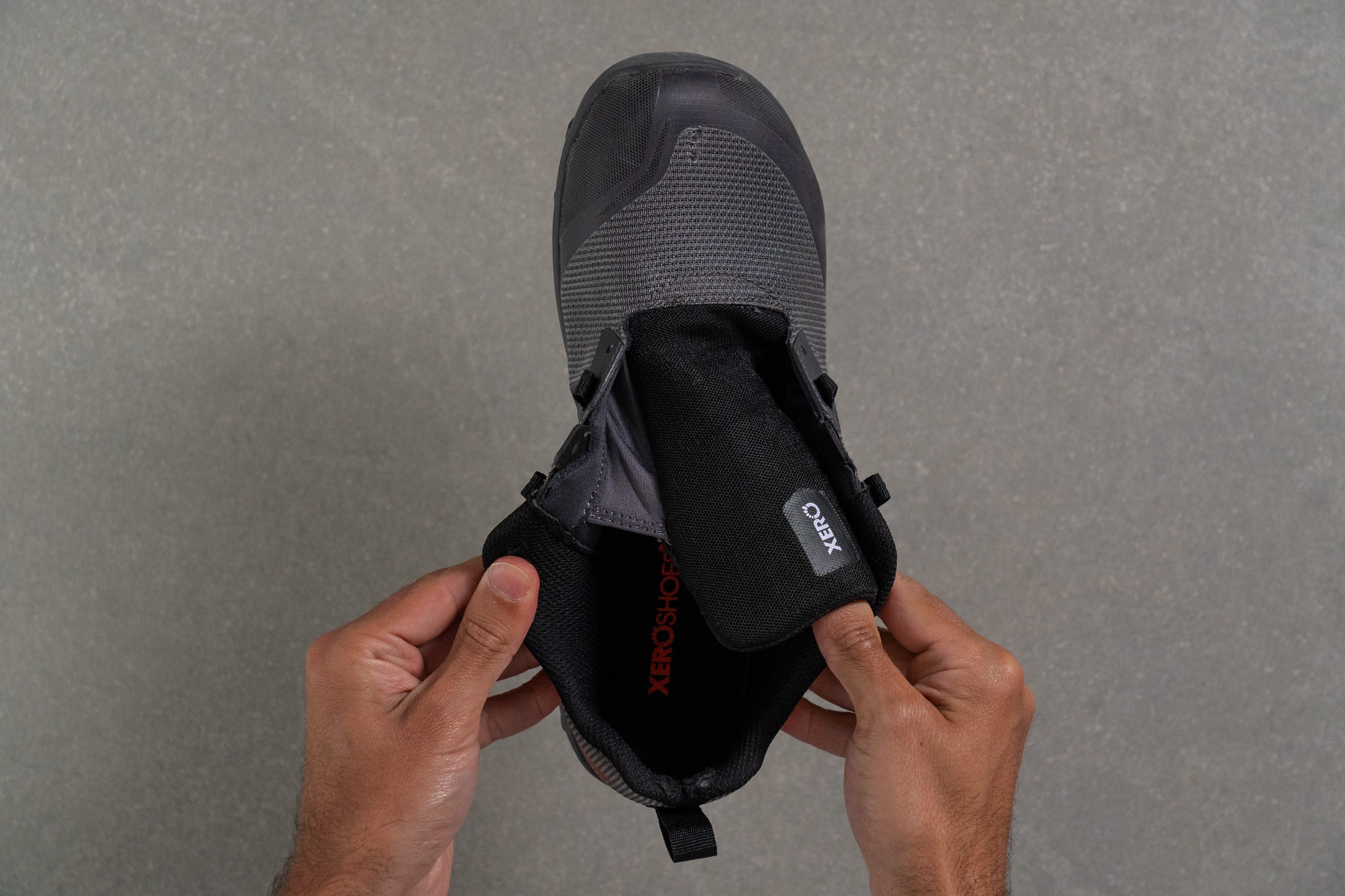 Xero Shoes Mesa Summit Tongue: gusset type