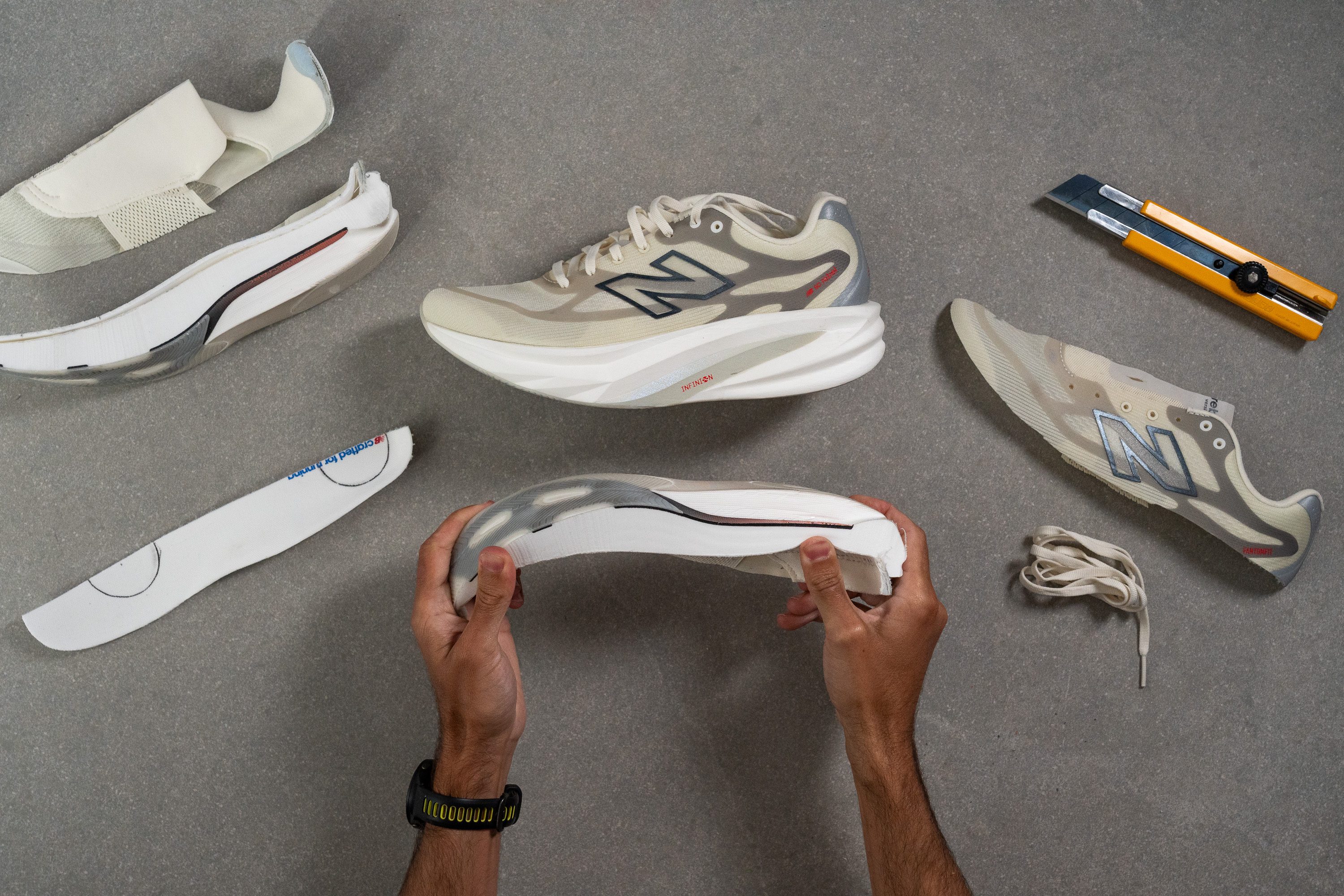 New Balance SuperComp Rebel parts