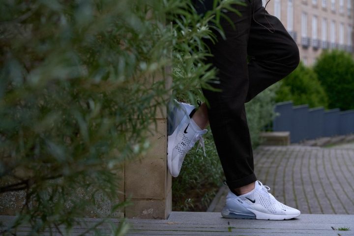 Comparison, food nike air forces white and silver background