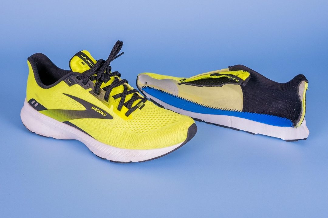 Cut in half Brooks Launch 8 Review RunRepeat