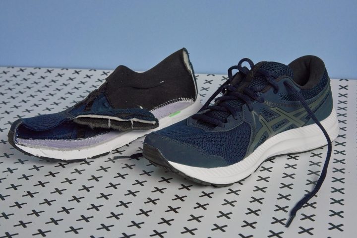 ArvindShops Cut in half ASICS Gel Contend 7 Review Le sac de taille unisexe ASICS est un element important pour tout coureur