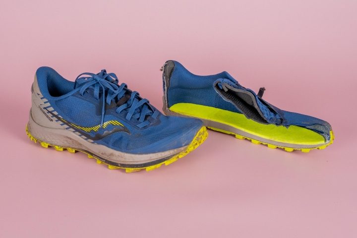 AspennigeriaShops  Cut in half: zapatillas de running Saucony