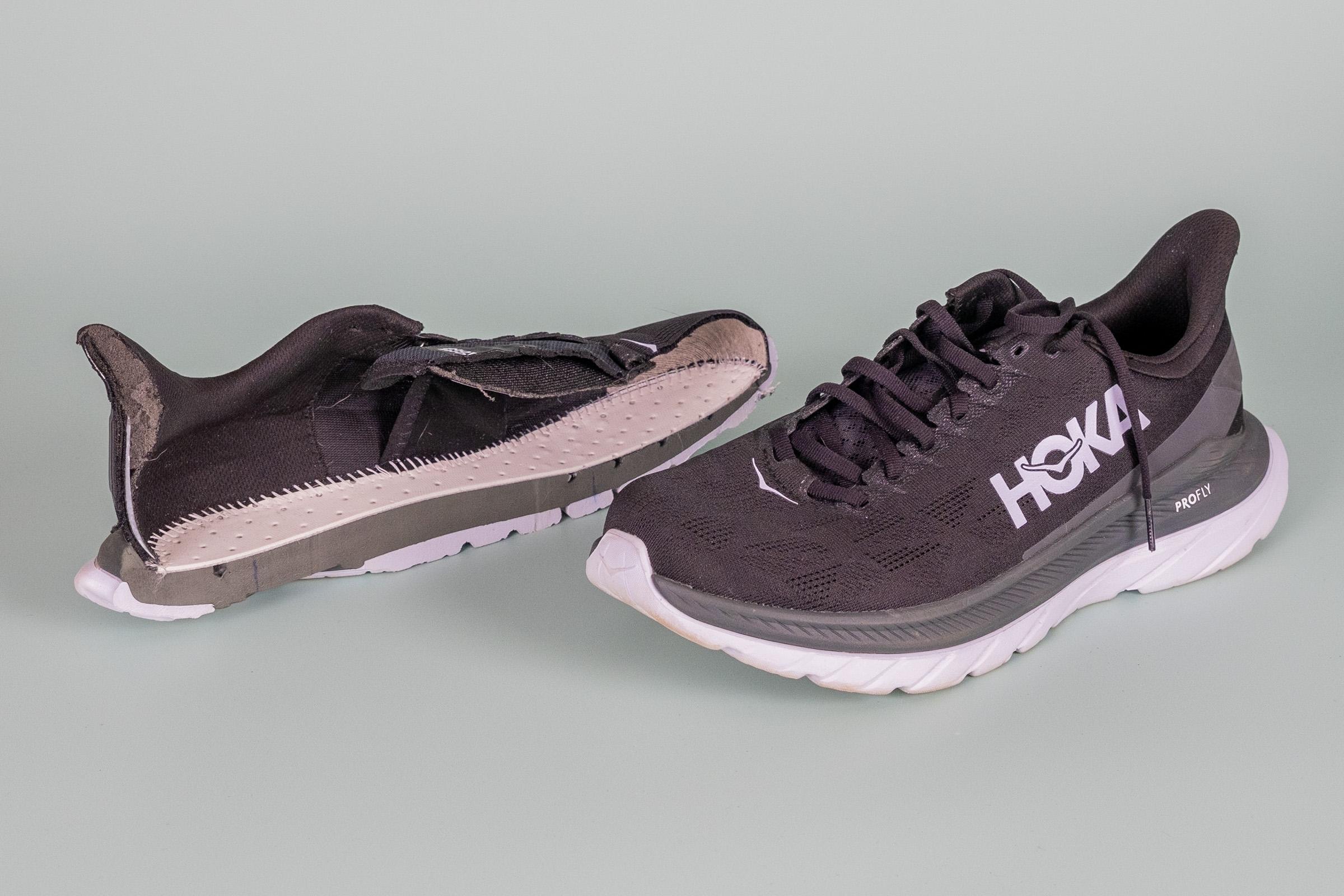 HealthdesignShops | Zapatillas de running HOKA | Cut in half ...