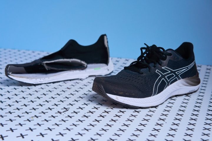 Cut in half: ASICS Gel Excite 8 Review (2023) | ASICS High Abrasion  Resistance Rubber Goma AHAR | CaribbeanpoultryShops