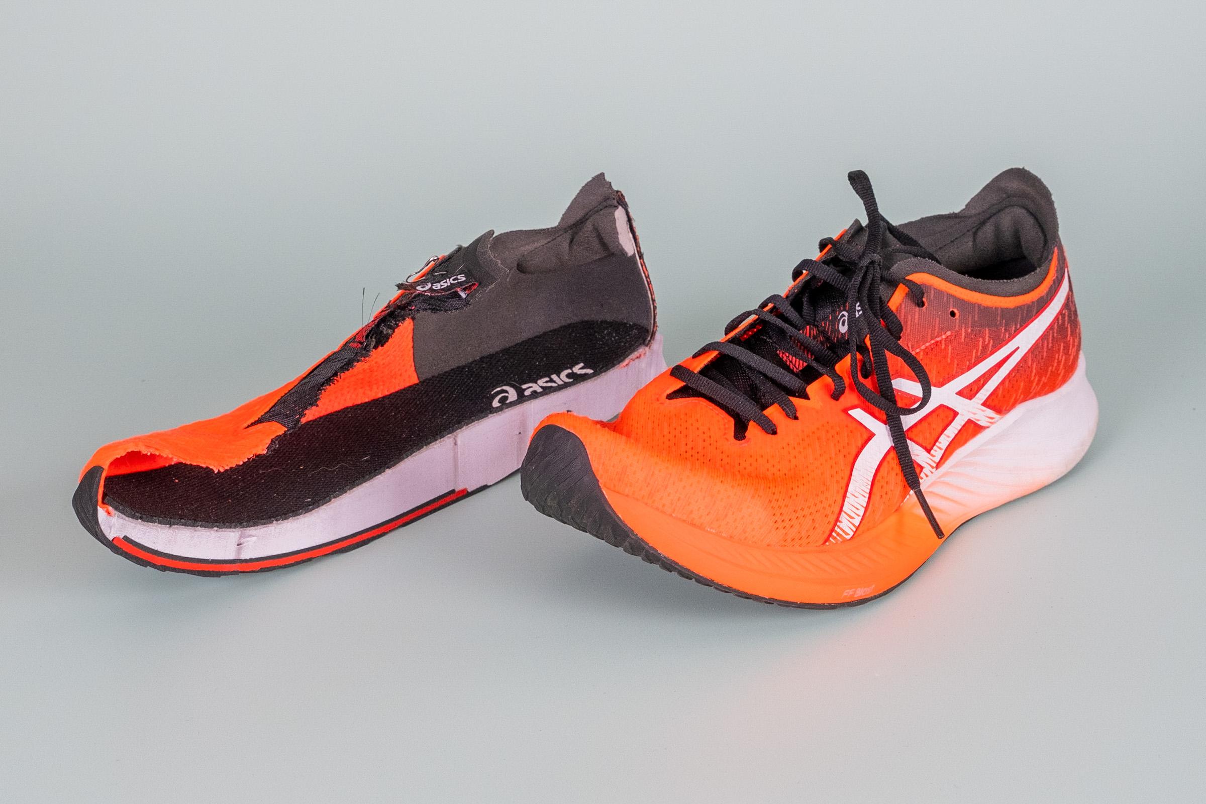 Cut in half: ASICS Magic Speed Review | RunRepeat