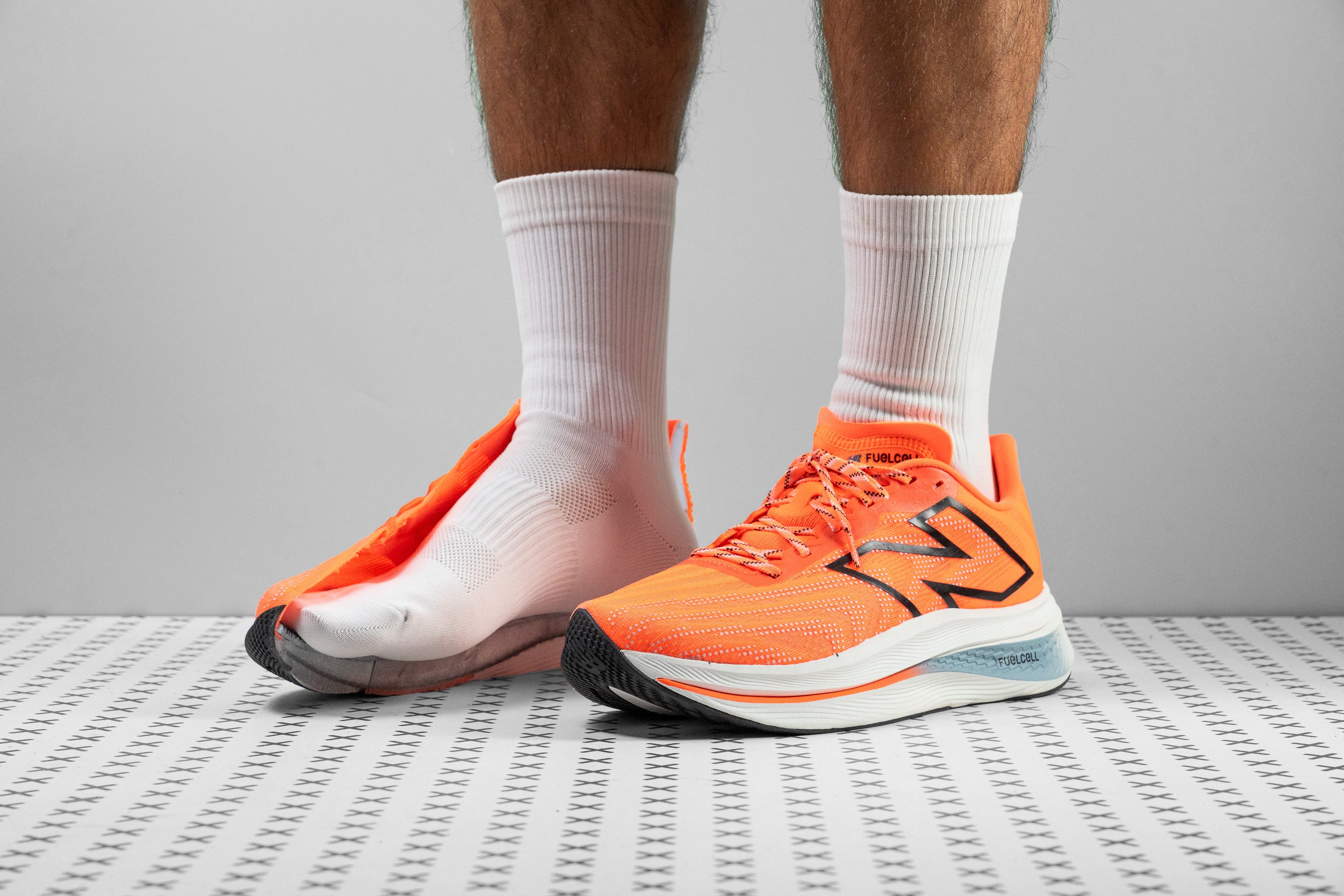 Cut in half: New Balance FuelCell SuperComp Trainer v2 Review 