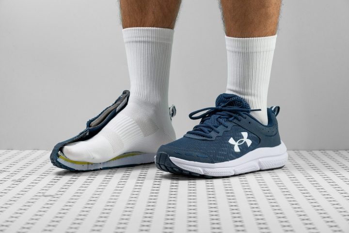 Under Armour Charged Rogue 3 Knit Academy / White Men's Running