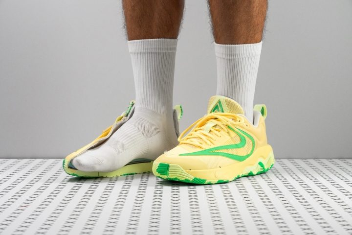 giannis shoes yellow