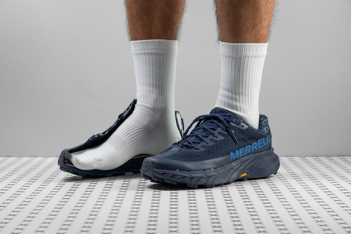 Cut in half Merrell Agility Peak 5 Review (2024) RunRepeat