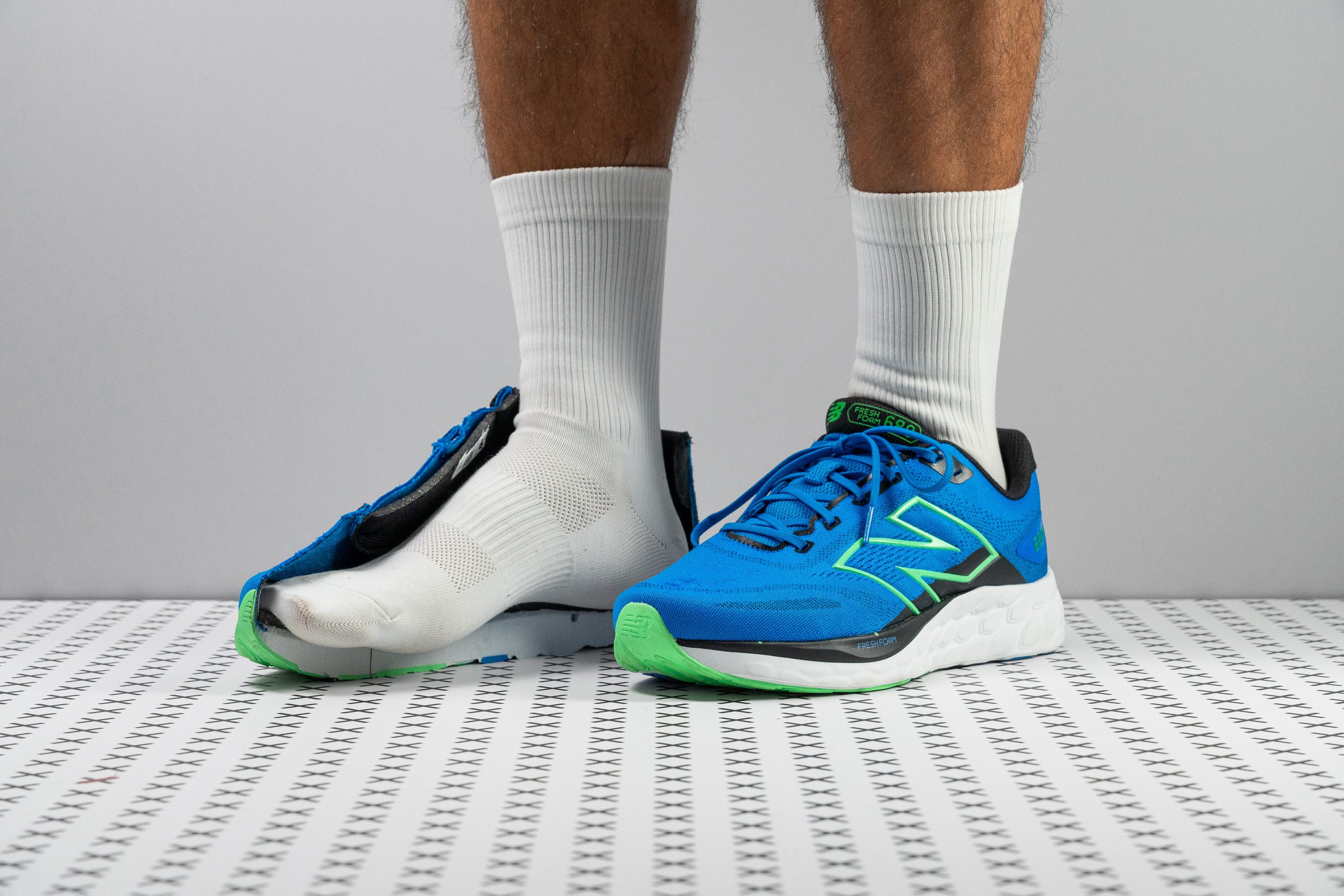 Cortadas por la mitad Analisis y review de las New Balance Fresh Foam 680 v8 2024 RunRepeat