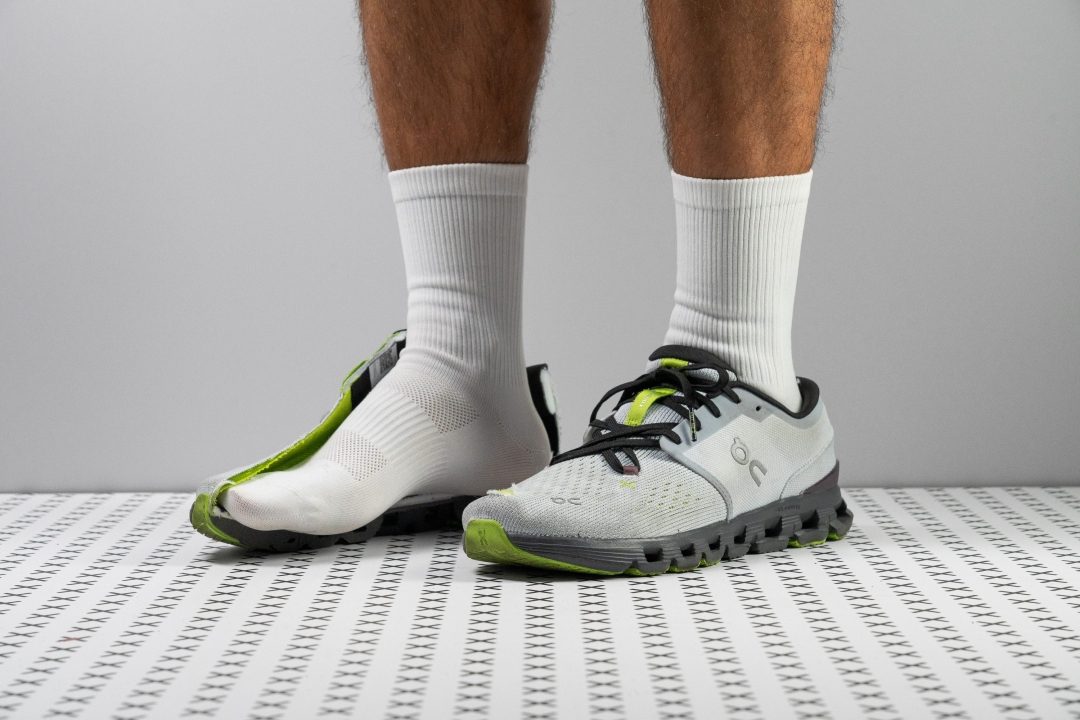 Cut in half On Cloud X 4 Review (2024) RunRepeat