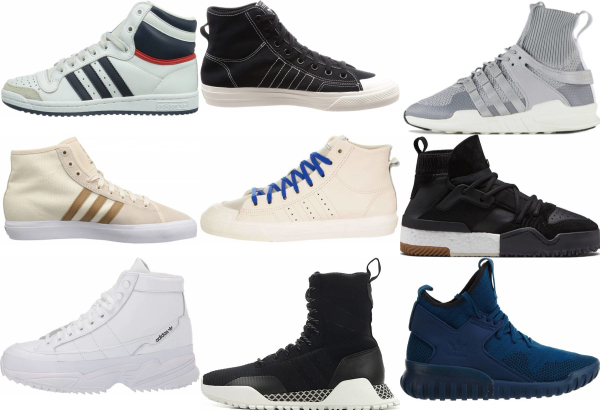 Save 54% on Adidas High Top Sneakers 