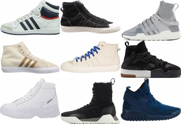 adidas womens high top shoes