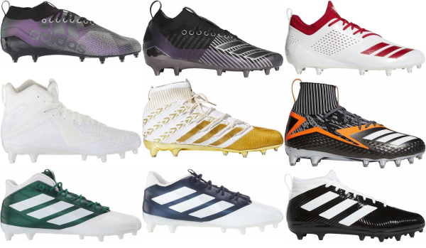 adidas molded football cleats