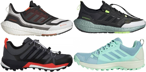 buy adidas waterproof running shoes for men and women